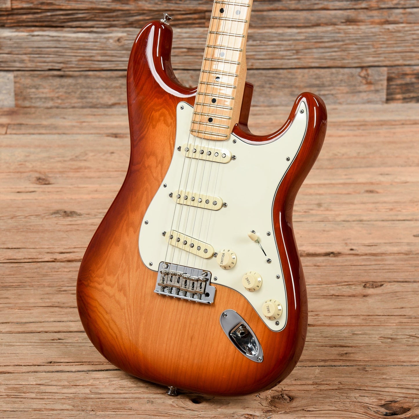 Fender American Standard Stratocaster Sienna Sunburst 2016 Electric Guitars / Solid Body