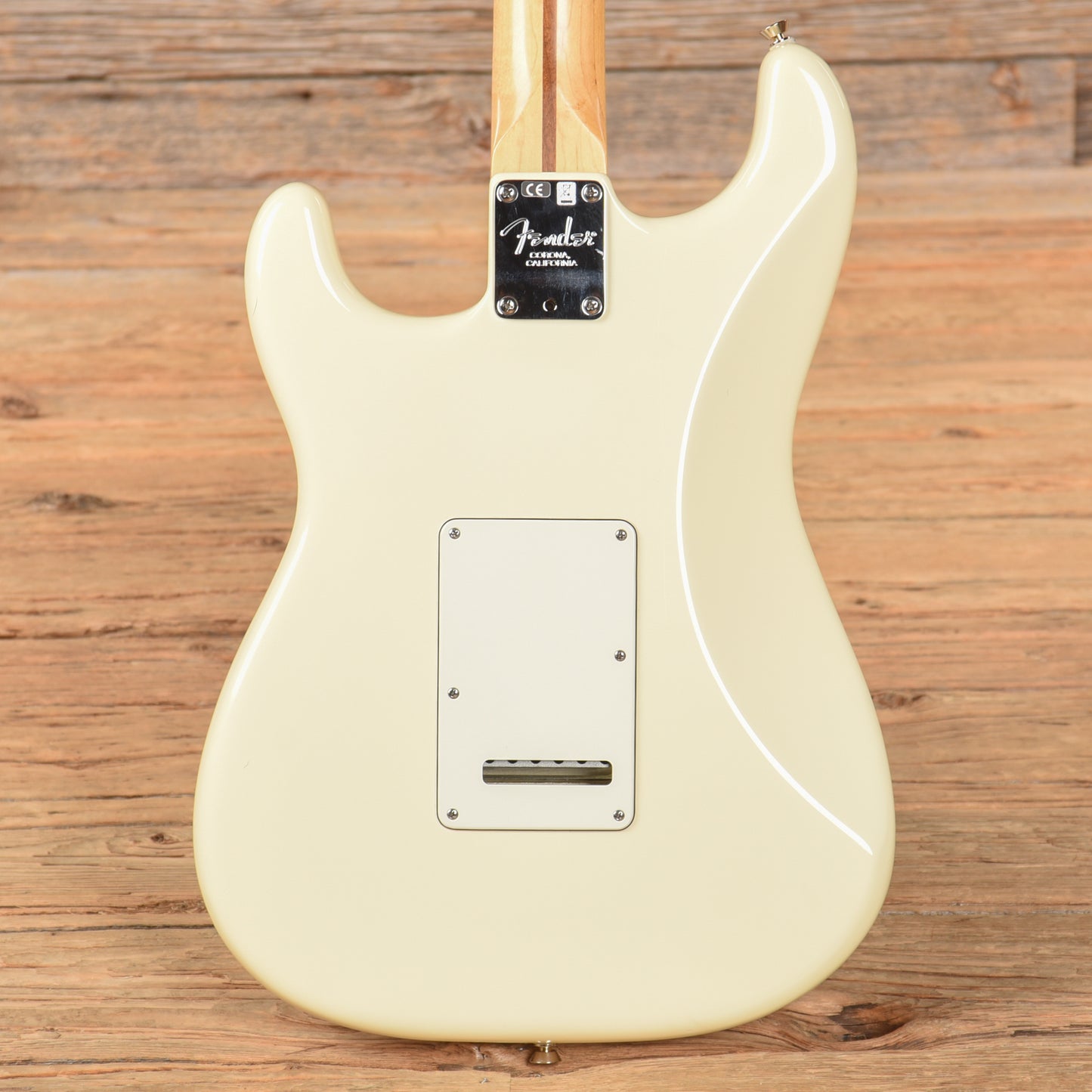 Fender American Standard Stratocaster White 2015 Electric Guitars / Solid Body