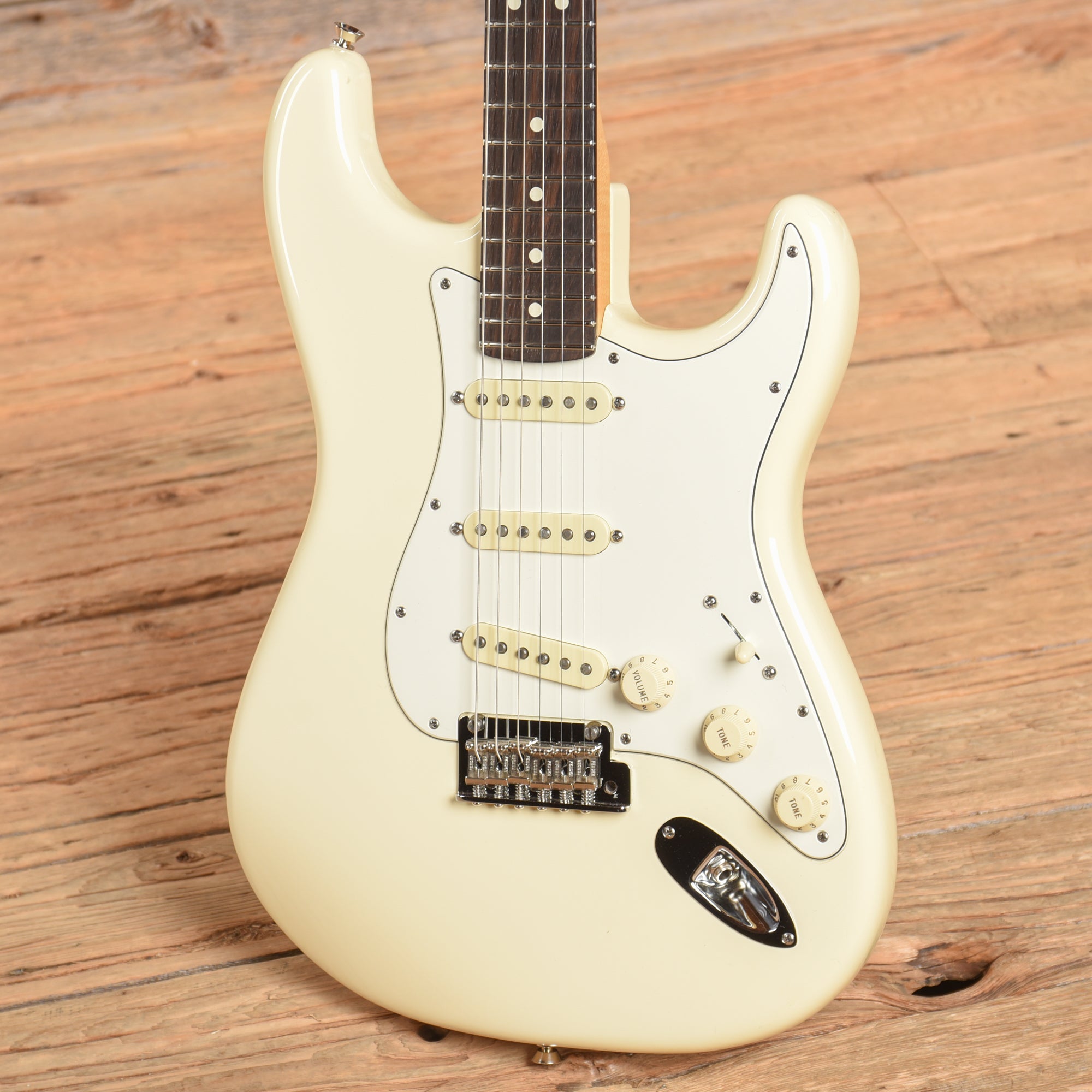 Fender American Standard Stratocaster White 2015 Electric Guitars / Solid Body