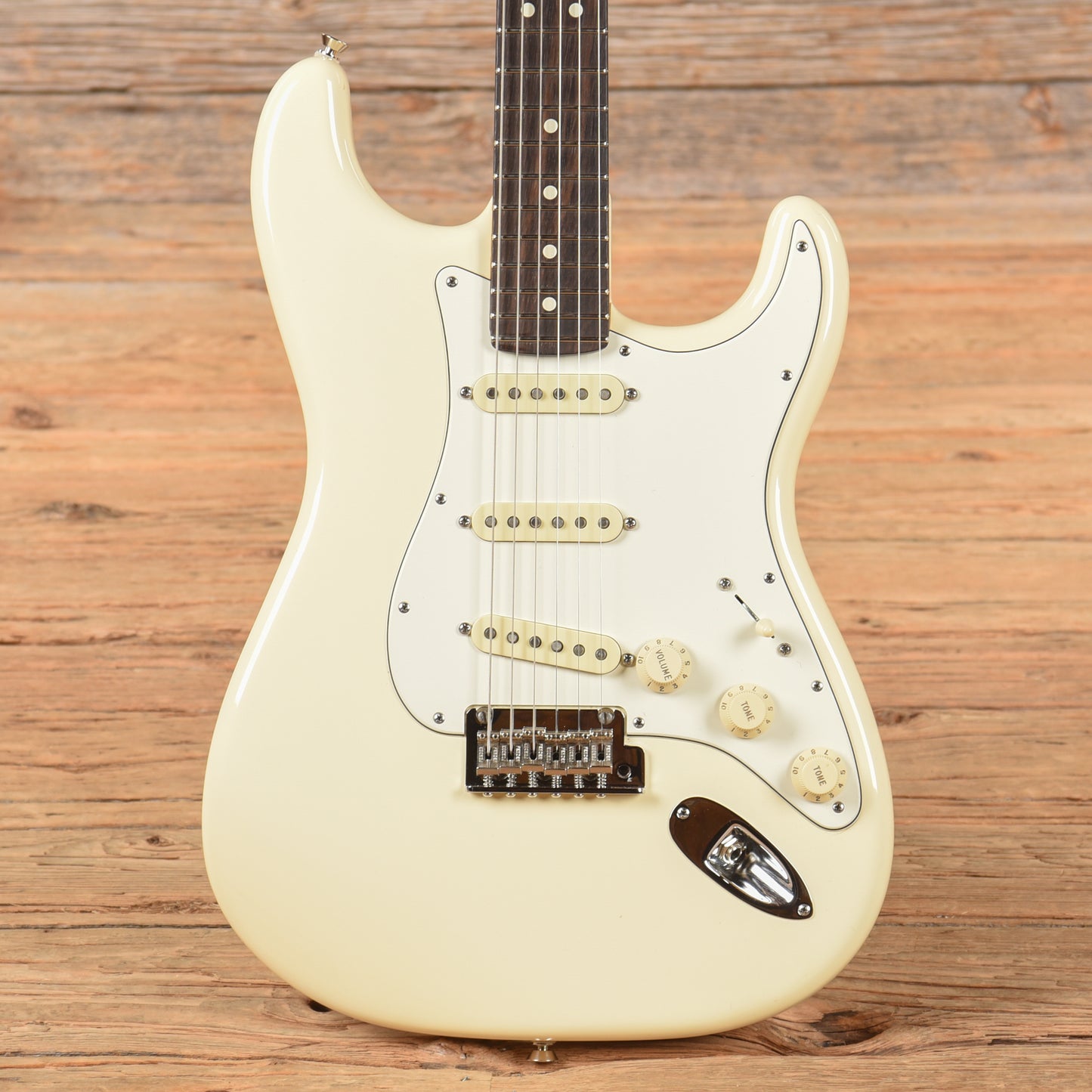 Fender American Standard Stratocaster White 2015 Electric Guitars / Solid Body