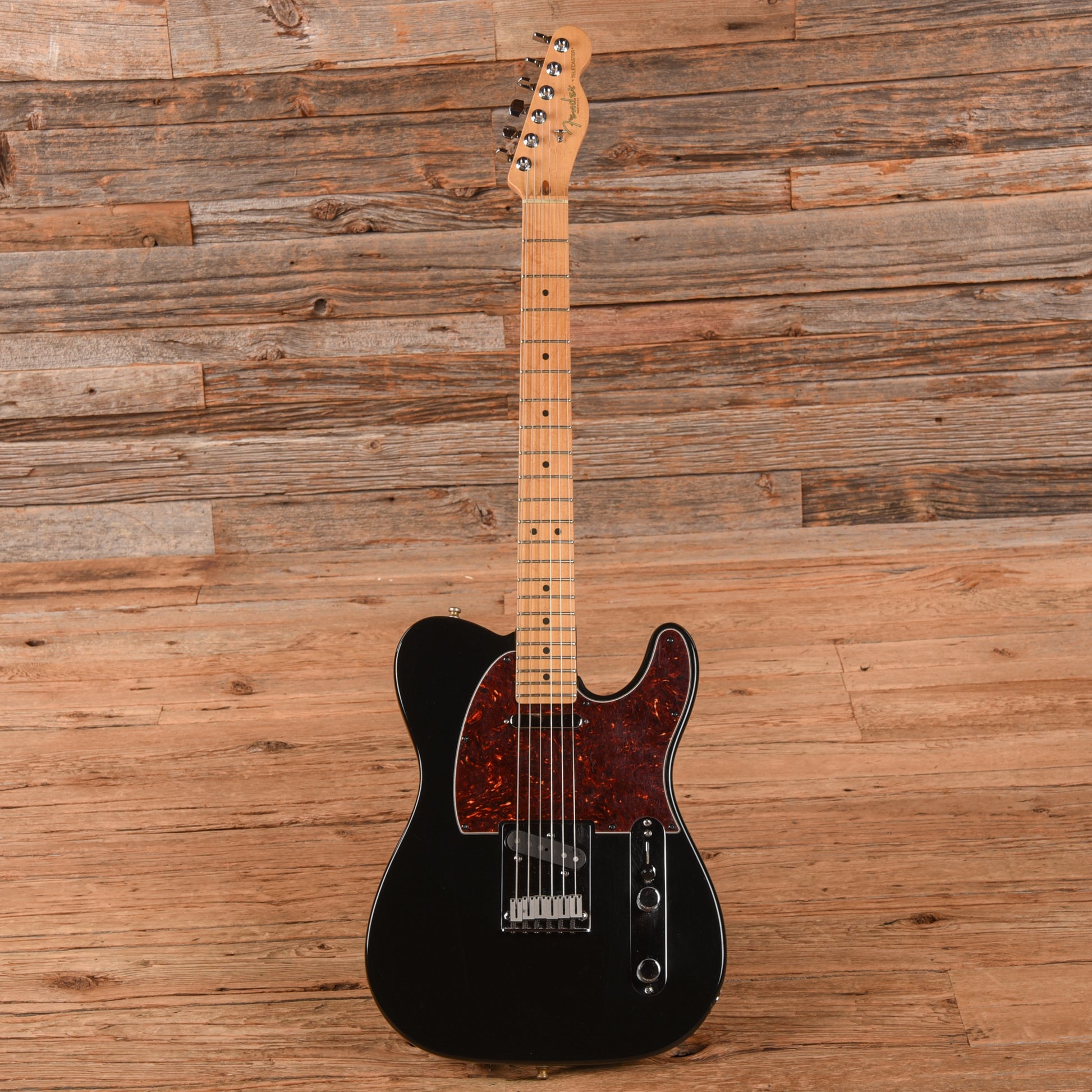 Fender American Standard Telecaster Black 1998 Electric Guitars / Solid Body