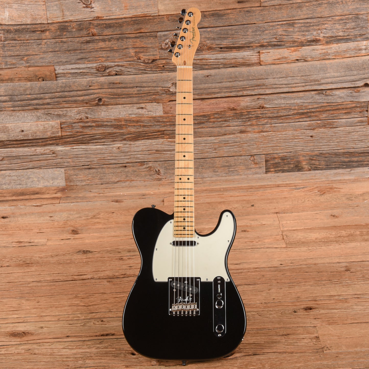 Fender American Standard Telecaster Black 2016 Electric Guitars / Solid Body