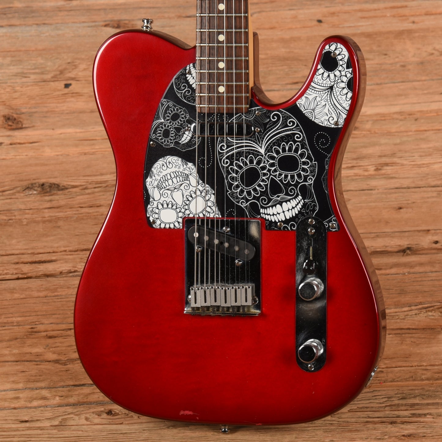Fender American Standard Telecaster Crimson Red Transparent 1995 Electric Guitars / Solid Body