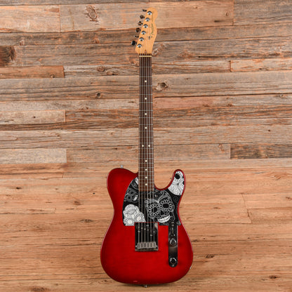 Fender American Standard Telecaster Crimson Red Transparent 1995 Electric Guitars / Solid Body