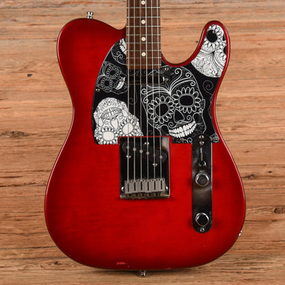 Fender American Standard Telecaster Crimson Red Transparent 1995 Electric Guitars / Solid Body