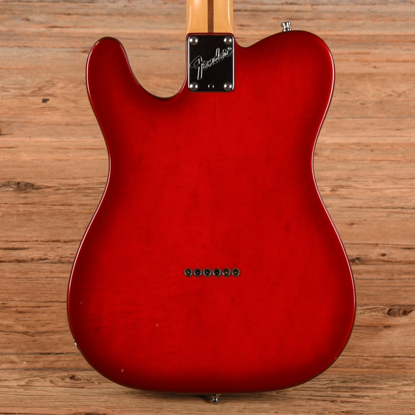 Fender American Standard Telecaster Crimson Red Transparent 1995 Electric Guitars / Solid Body