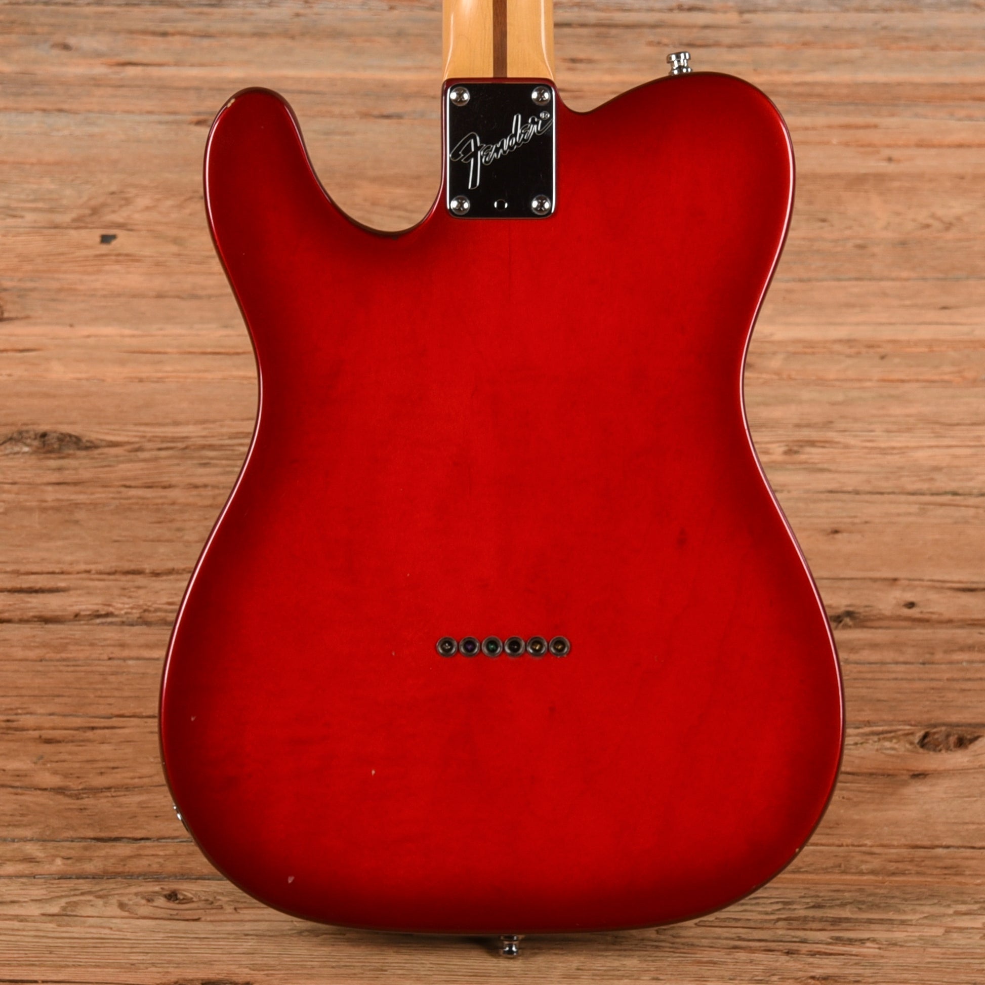 Fender American Standard Telecaster Crimson Red Transparent 1995 Electric Guitars / Solid Body