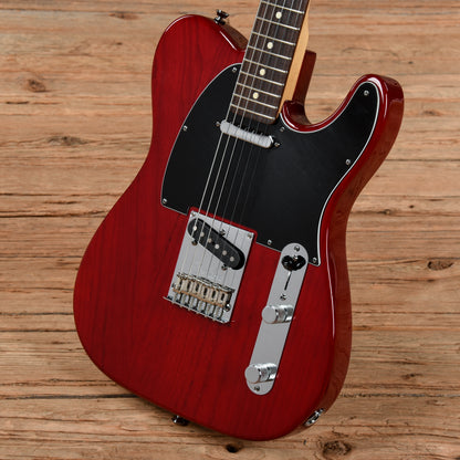 Fender American Standard Telecaster Crimson Red Transparent 2011 Electric Guitars / Solid Body