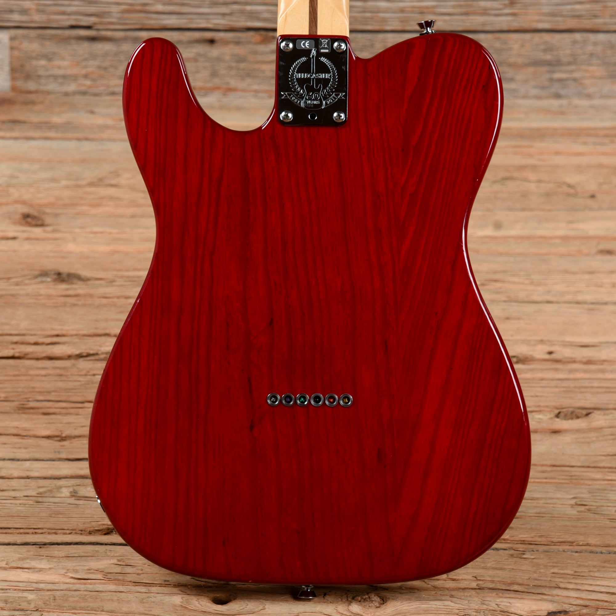 Fender American Standard Telecaster Crimson Red Transparent 2011 Electric Guitars / Solid Body