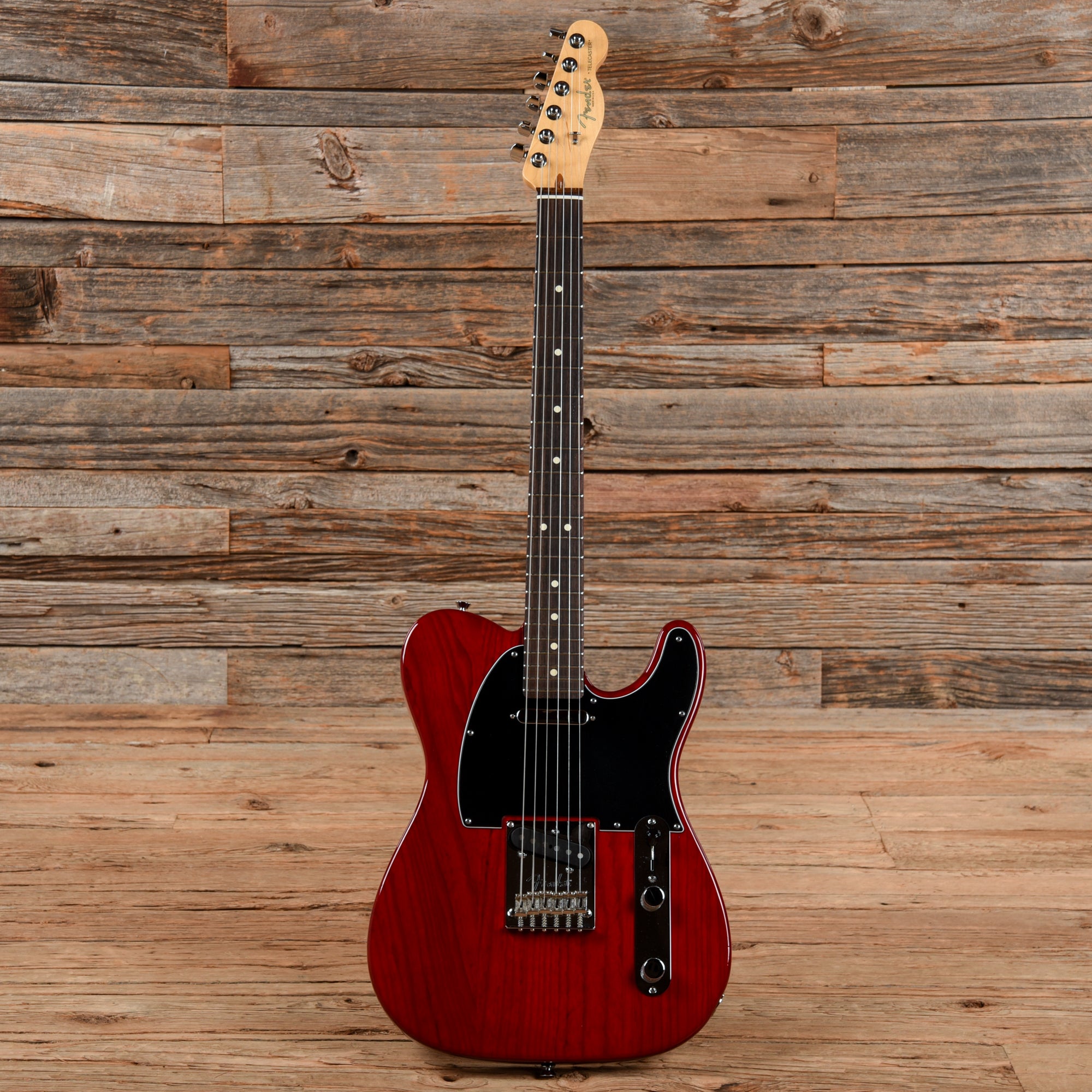 Fender American Standard Telecaster Crimson Red Transparent 2011 Electric Guitars / Solid Body