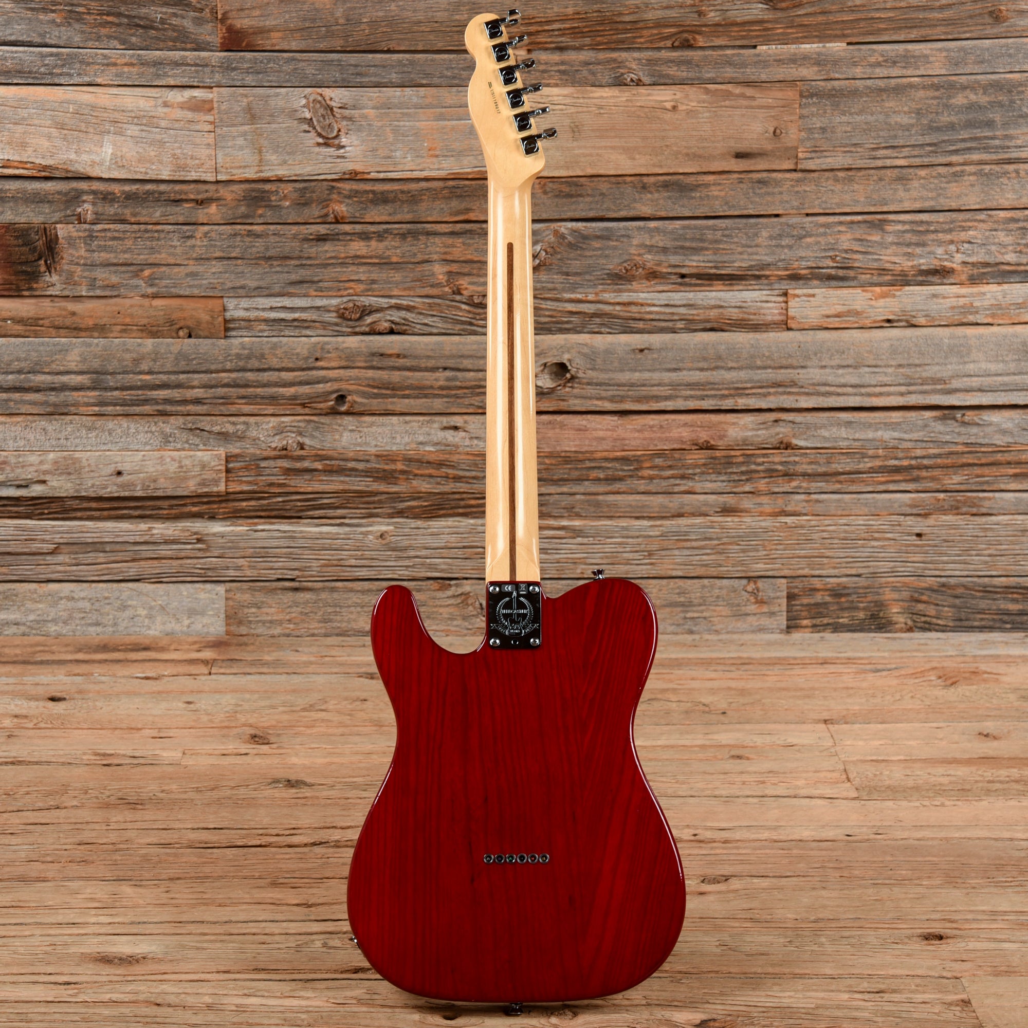 Fender American Standard Telecaster Crimson Red Transparent 2011 Electric Guitars / Solid Body