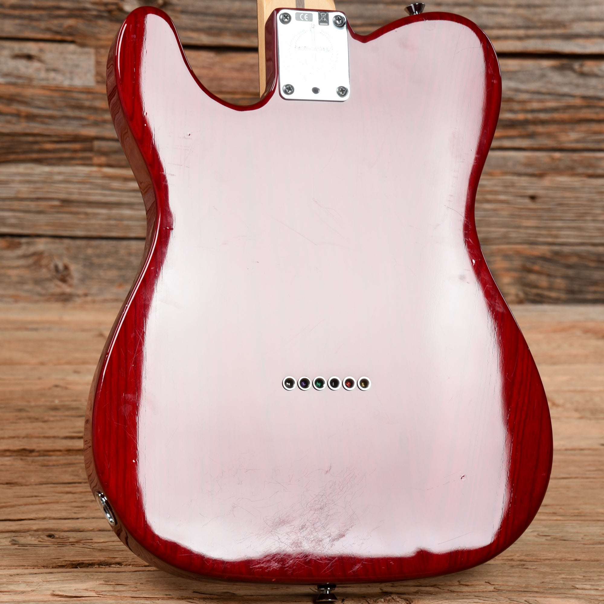 Fender American Standard Telecaster Crimson Red Transparent 2011 Electric Guitars / Solid Body