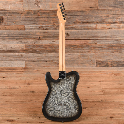Fender American Standard Telecaster Neck with Allparts Body Black Paisley Electric Guitars / Solid Body
