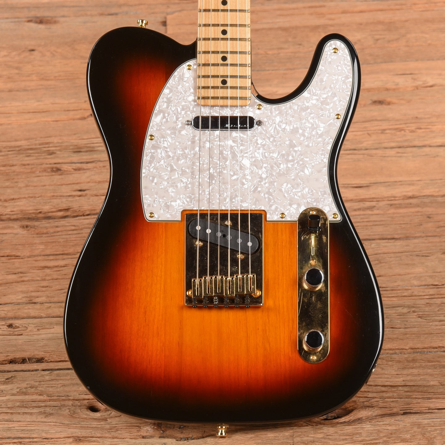 Fender American Standard Telecaster Neck with Unknown Fender Body 3-Color Sunburst Electric Guitars / Solid Body