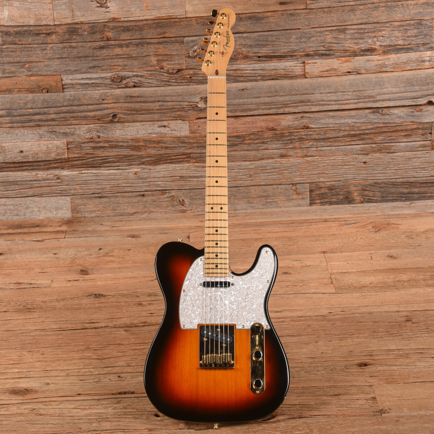 Fender American Standard Telecaster Neck with Unknown Fender Body 3-Color Sunburst Electric Guitars / Solid Body