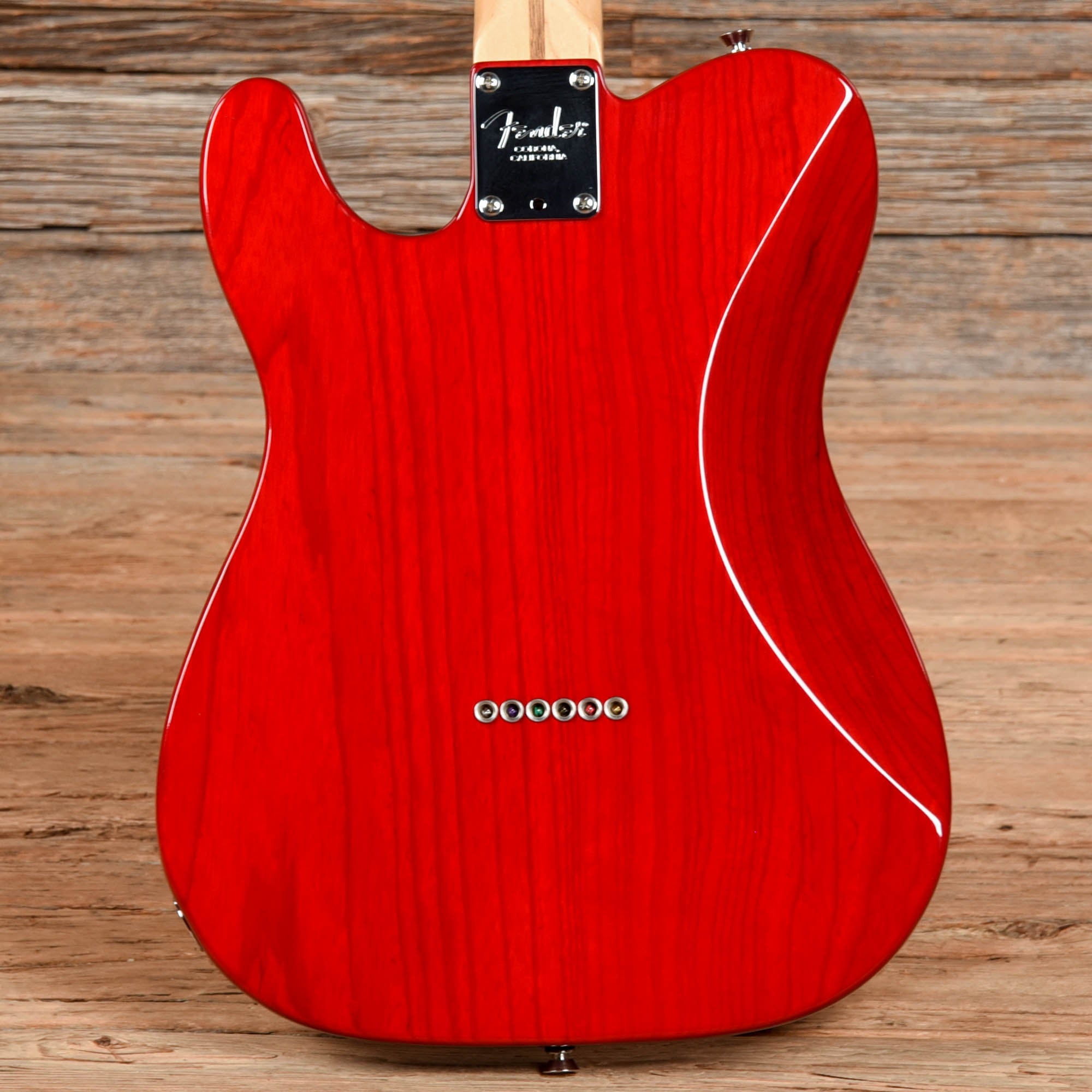 Fender American Standard Telecaster Transparent Red 2016 Electric Guitars / Solid Body