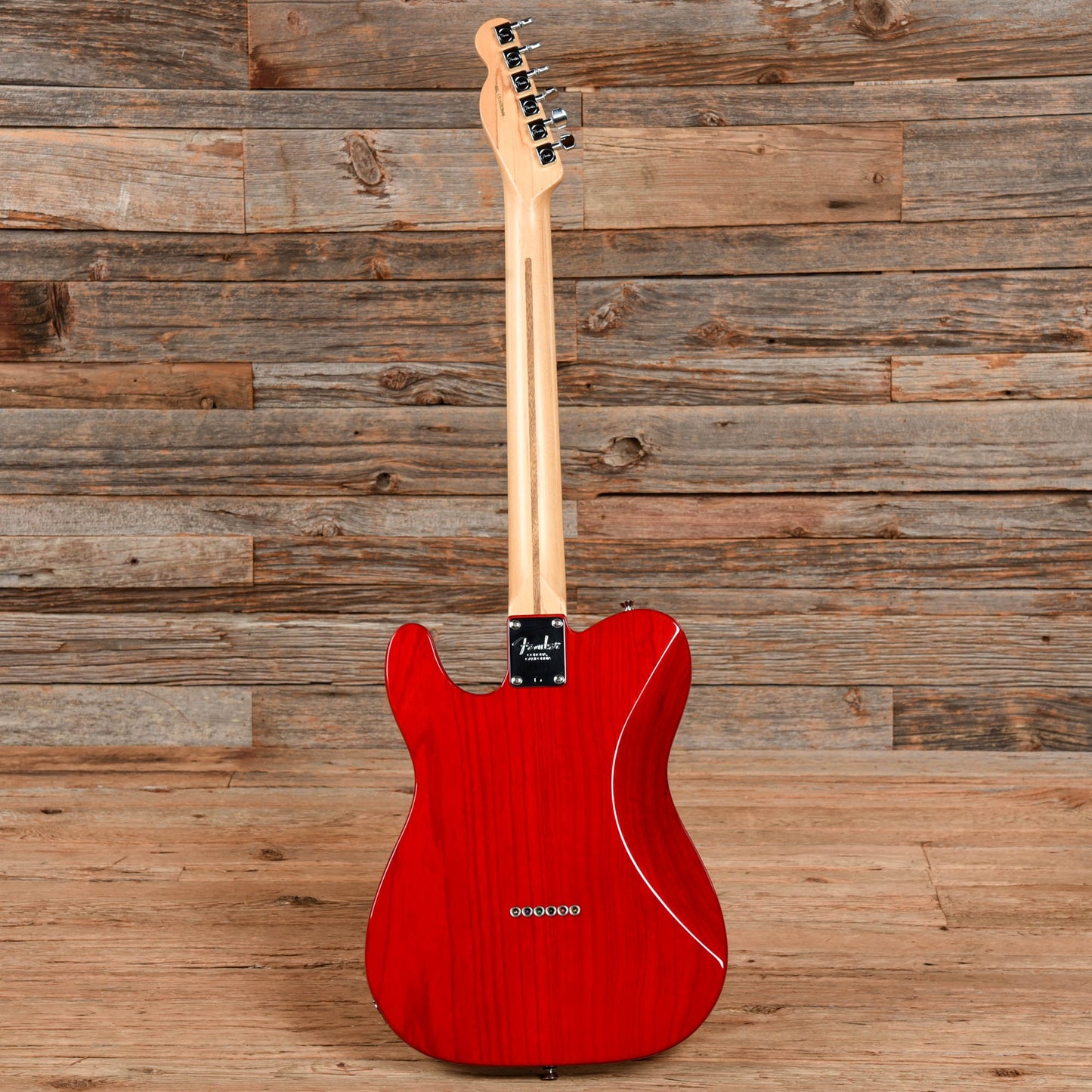 Fender American Standard Telecaster Transparent Red 2016 Electric Guitars / Solid Body