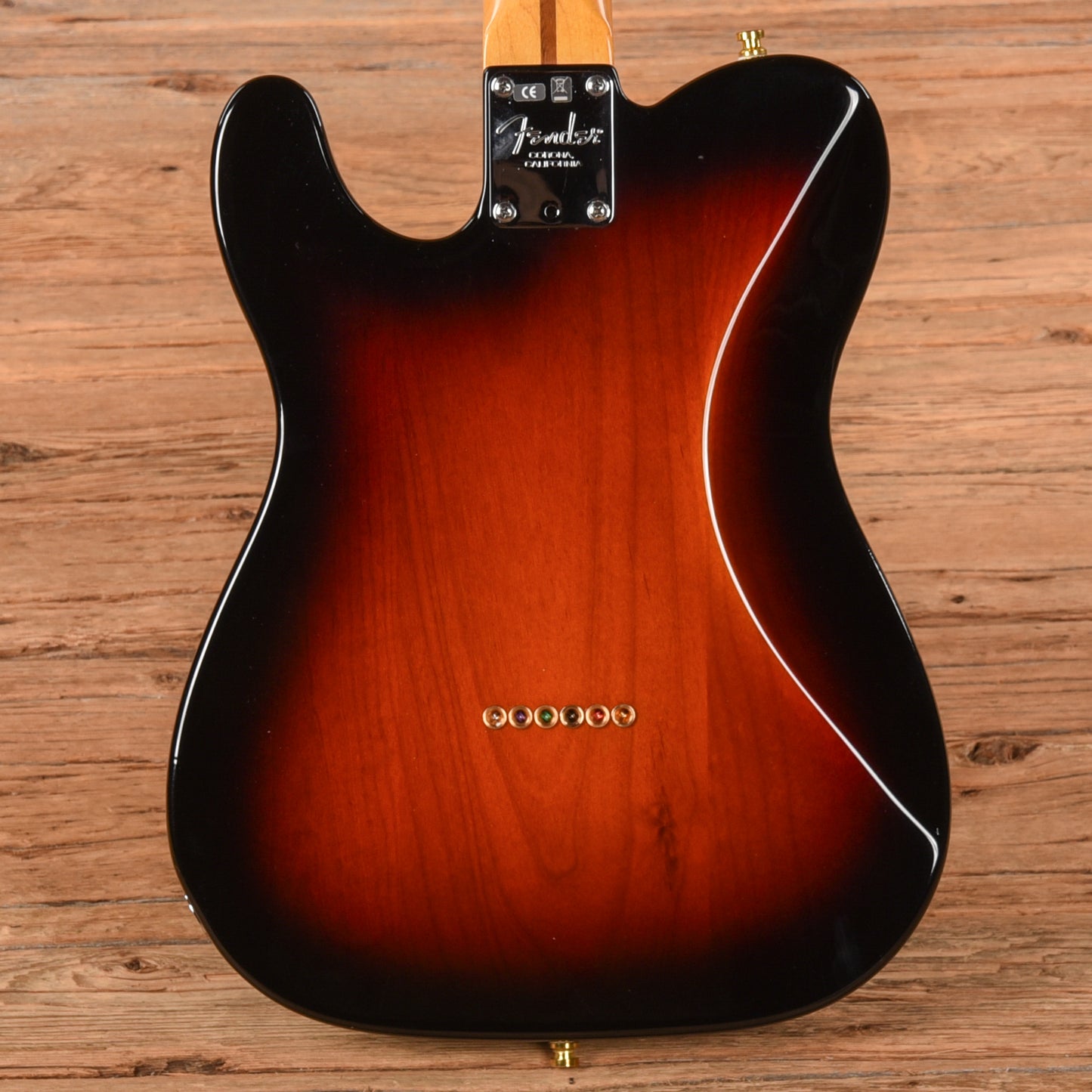 Fender American Standard Telecaster w/American Deluxe Neck Sunburst 2012 Electric Guitars / Solid Body