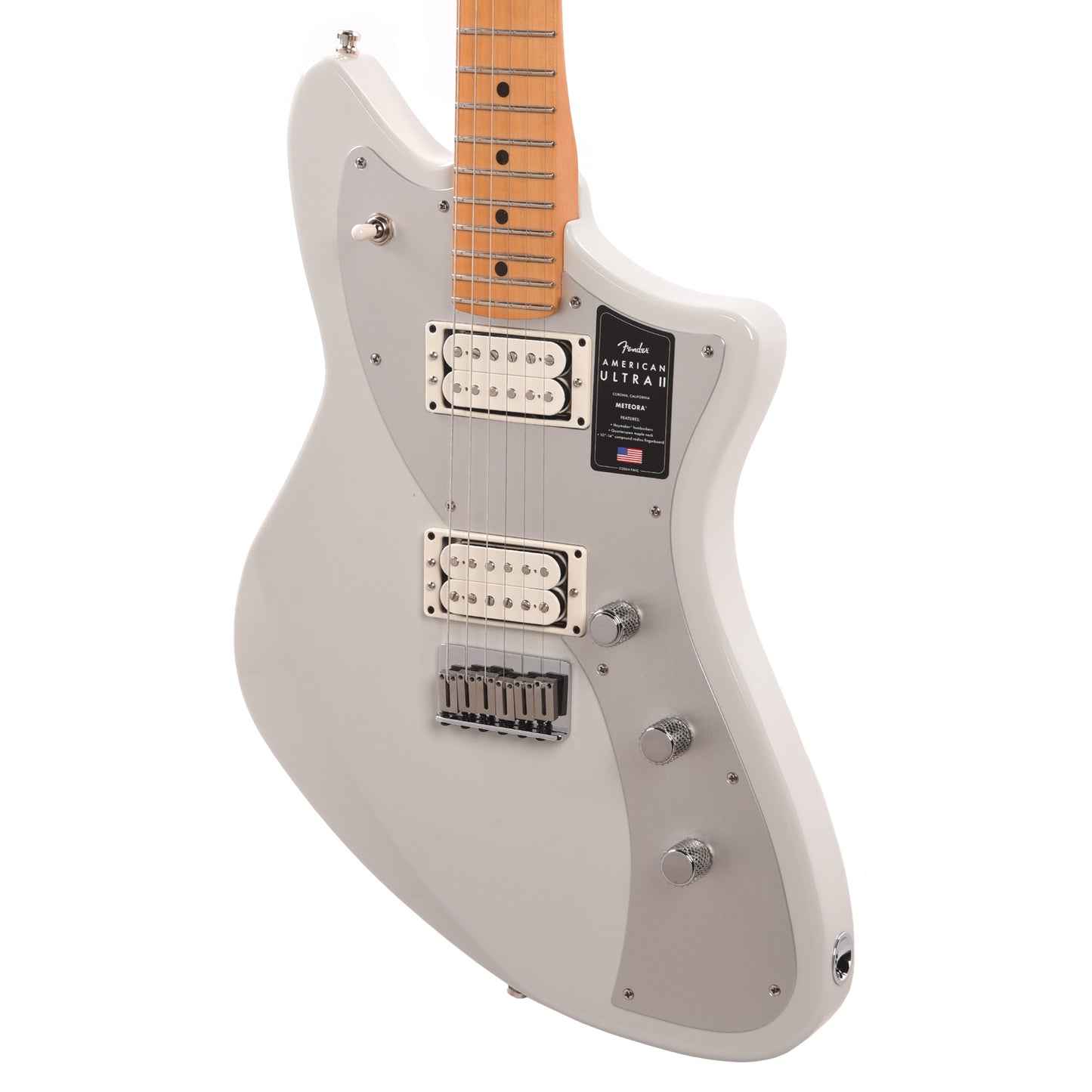 Fender American Ultra II Meteora Avalanche Electric Guitars / Solid Body