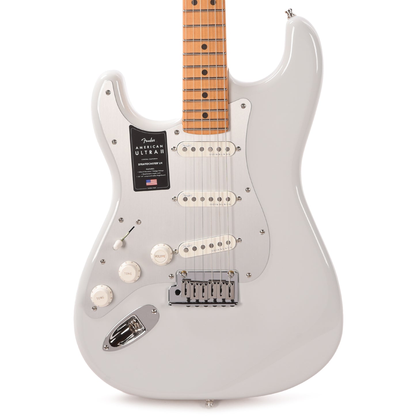 Fender American Ultra II Stratocaster Avalanche LEFTY Electric Guitars / Solid Body