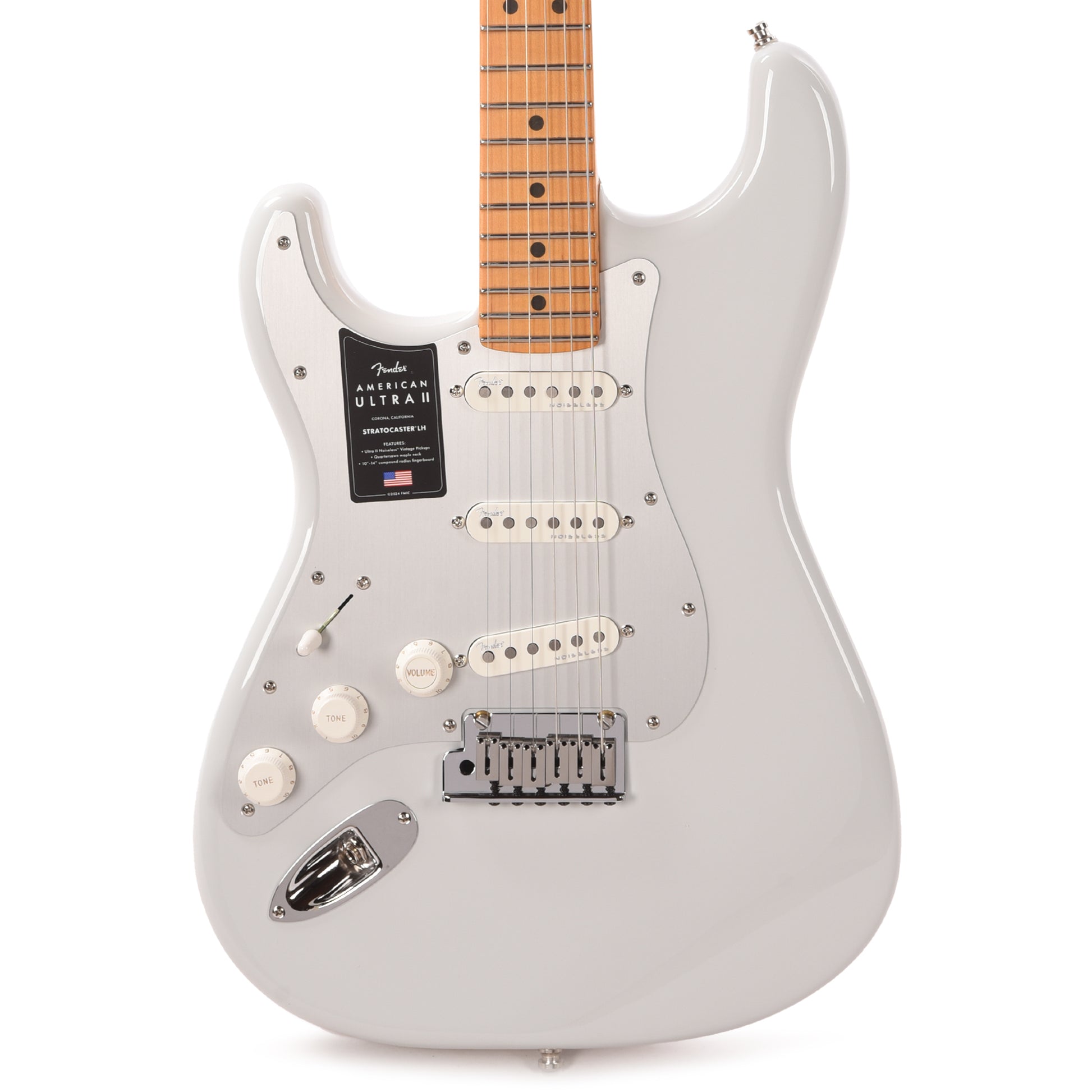 Fender American Ultra II Stratocaster Avalanche LEFTY Electric Guitars / Solid Body
