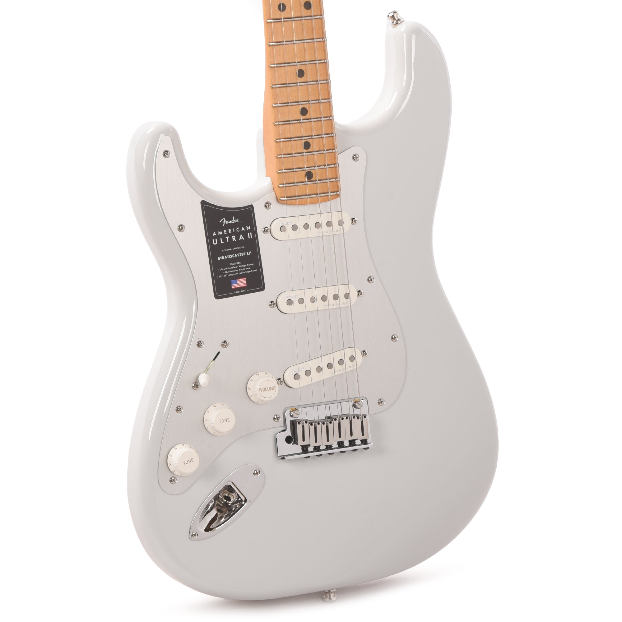 Fender American Ultra II Stratocaster Avalanche LEFTY Electric Guitars / Solid Body