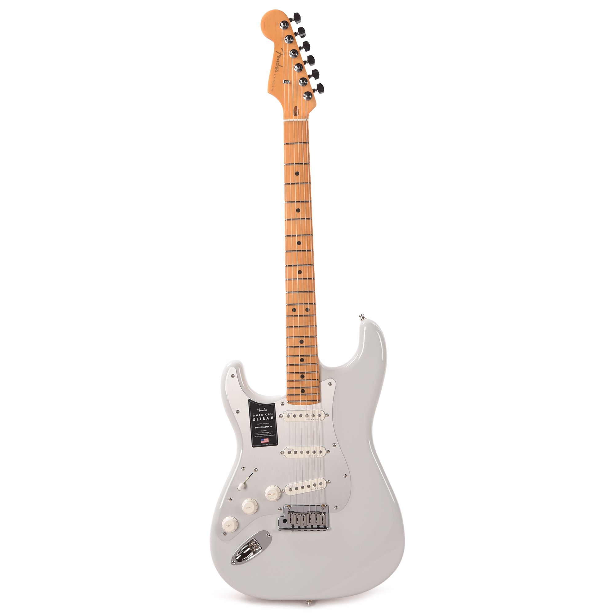 Fender American Ultra II Stratocaster Avalanche LEFTY Electric Guitars / Solid Body