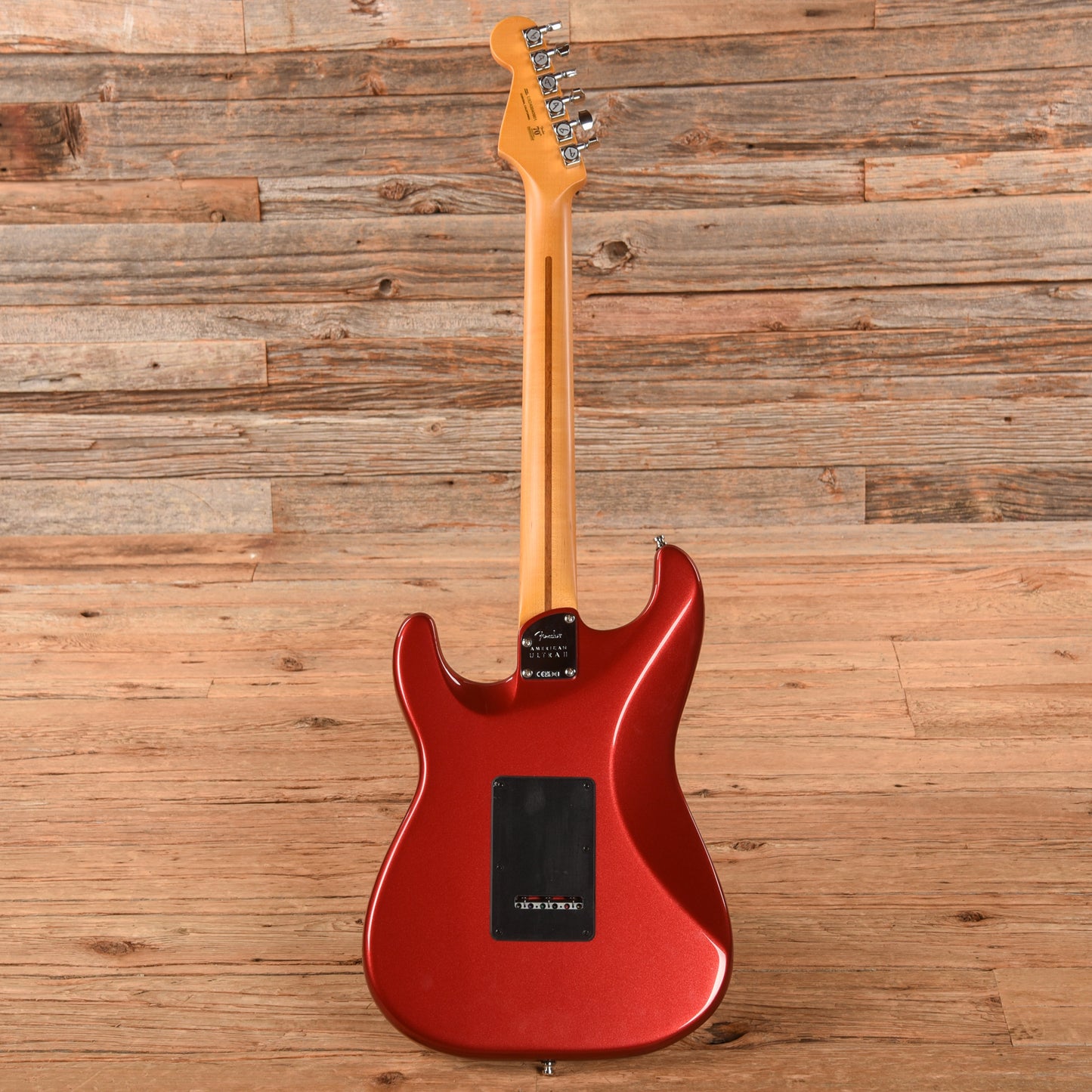 Fender American Ultra II Stratocaster HSS Sinister Red 2024 Electric Guitars / Solid Body