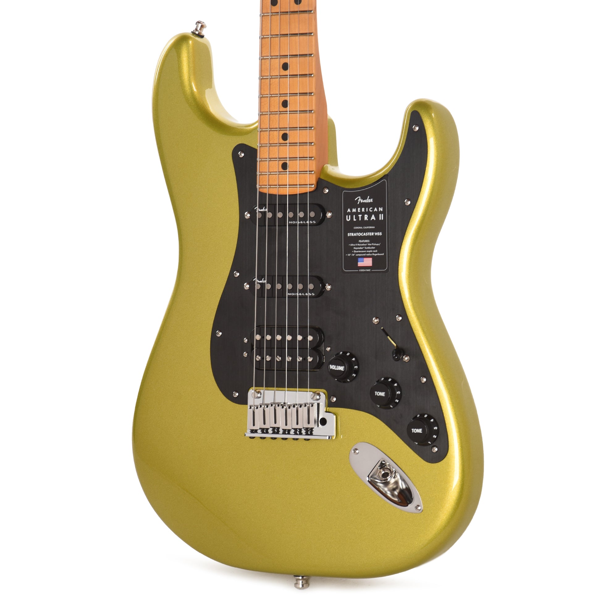 Fender American Ultra II Stratocaster HSS Solar Flare Electric Guitars / Solid Body