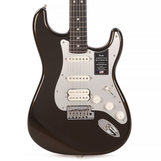 Fender American Ultra II Stratocaster HSS Texas Tea Electric Guitars / Solid Body