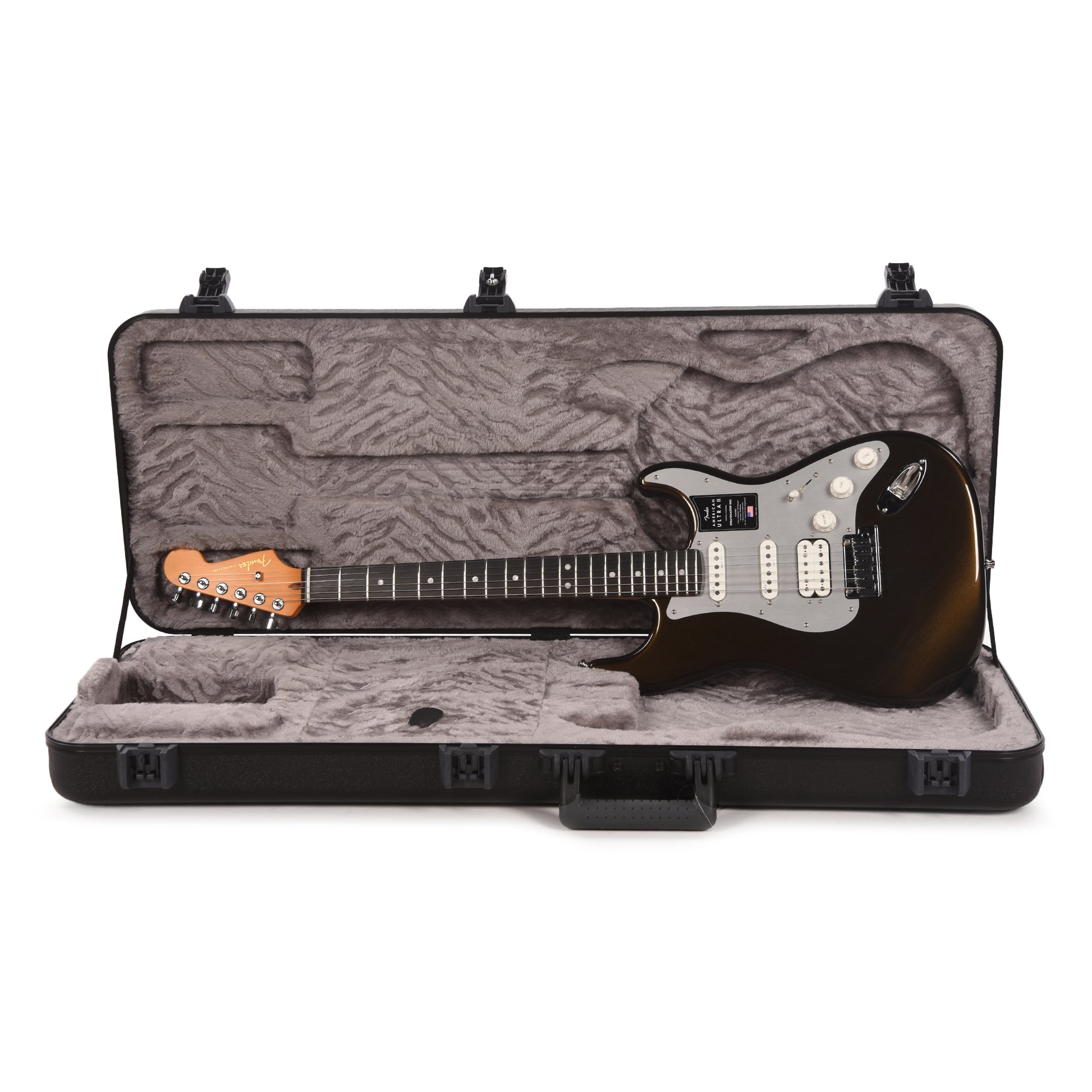 Fender American Ultra II Stratocaster HSS Texas Tea Electric Guitars / Solid Body