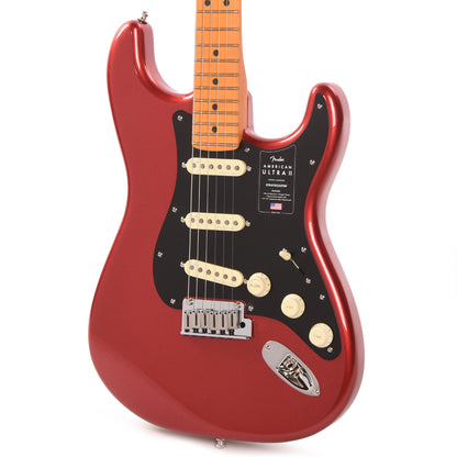 Fender American Ultra II Stratocaster Sinister Red Electric Guitars / Solid Body