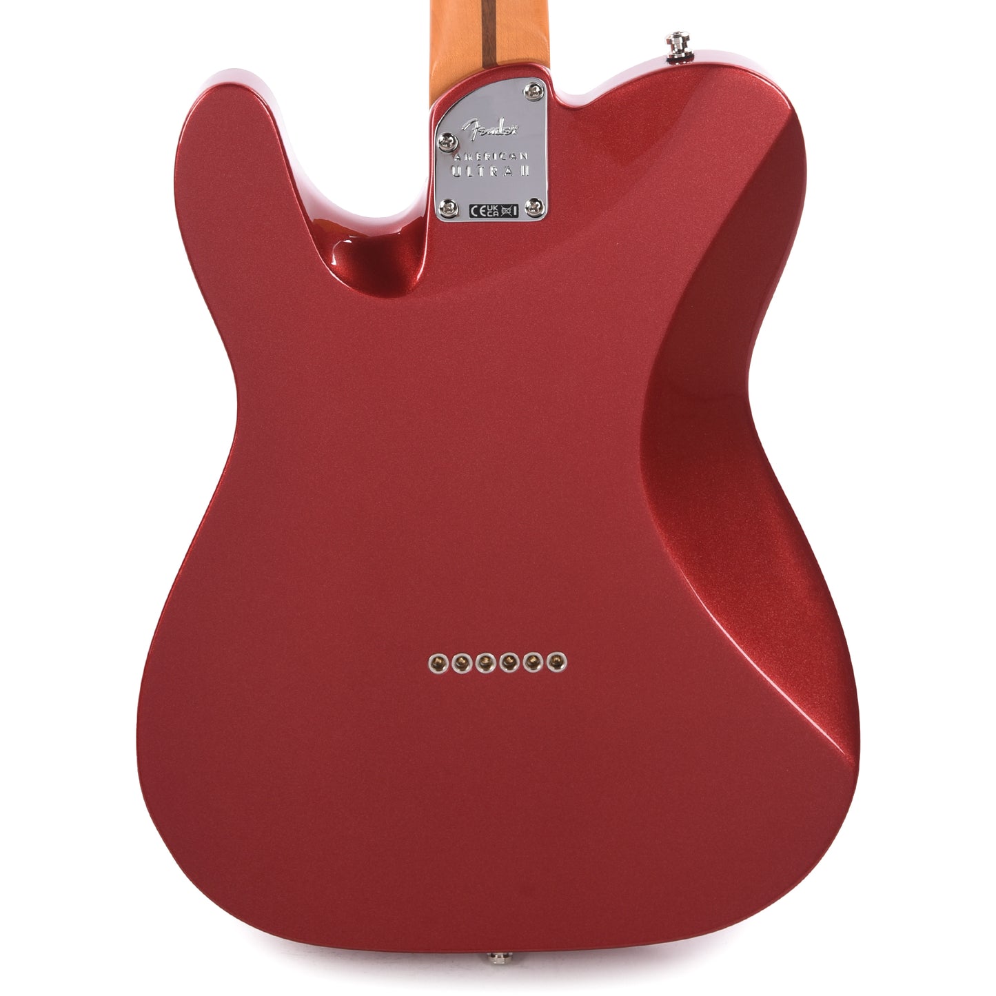 Fender American Ultra II Telecaster Sinister Red Electric Guitars / Solid Body