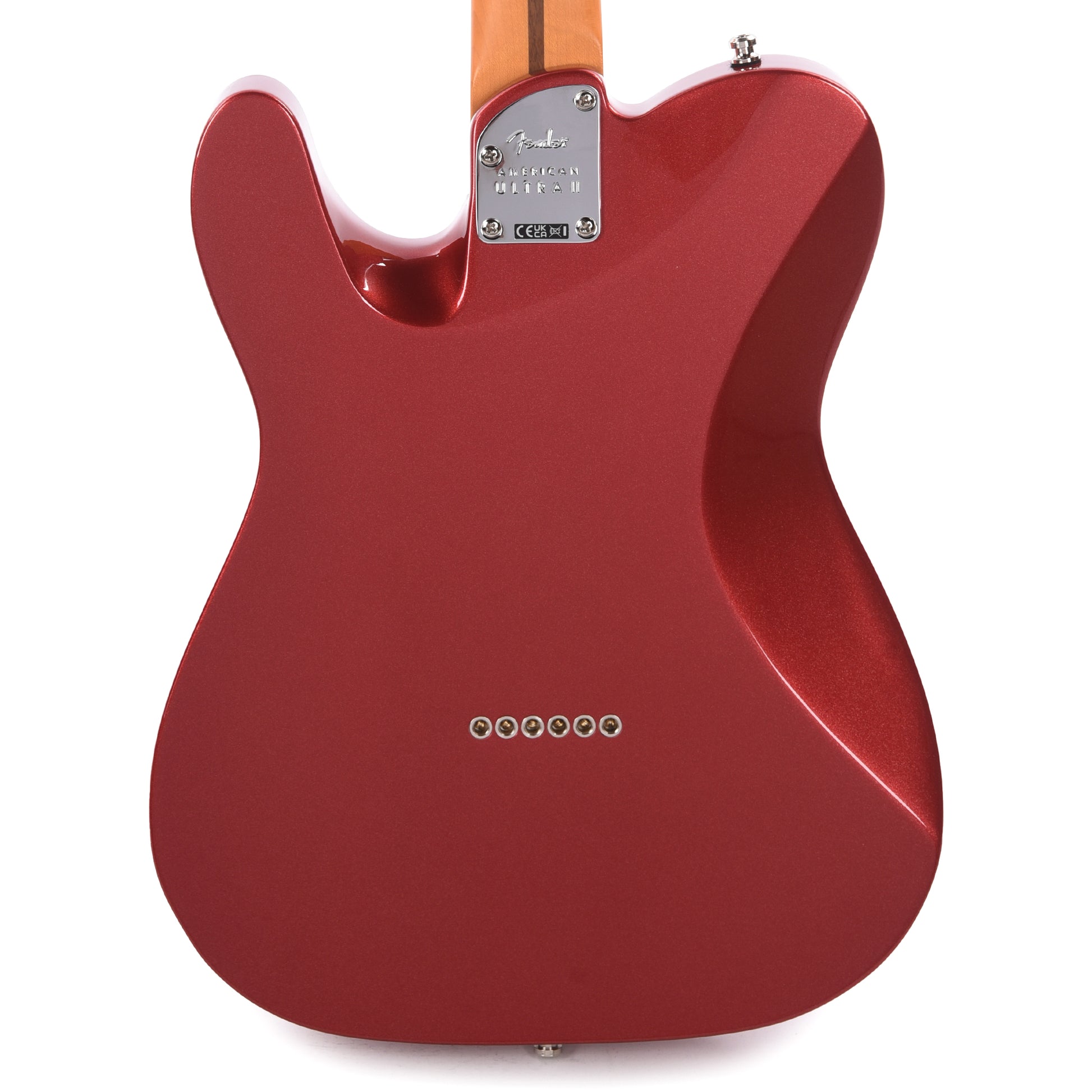 Fender American Ultra II Telecaster Sinister Red Electric Guitars / Solid Body