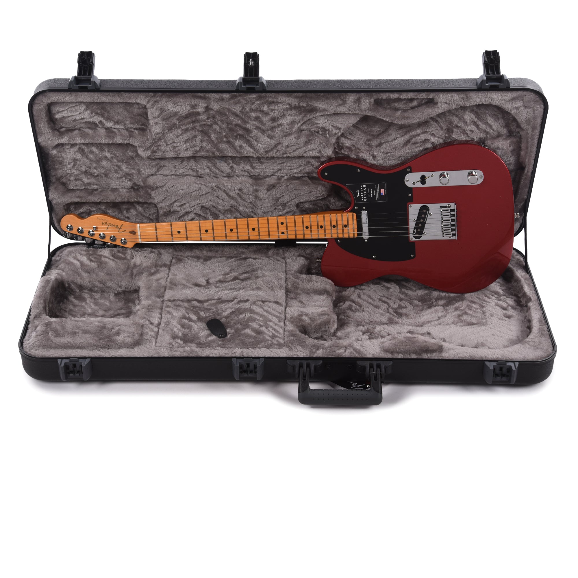 Fender American Ultra II Telecaster Sinister Red Electric Guitars / Solid Body