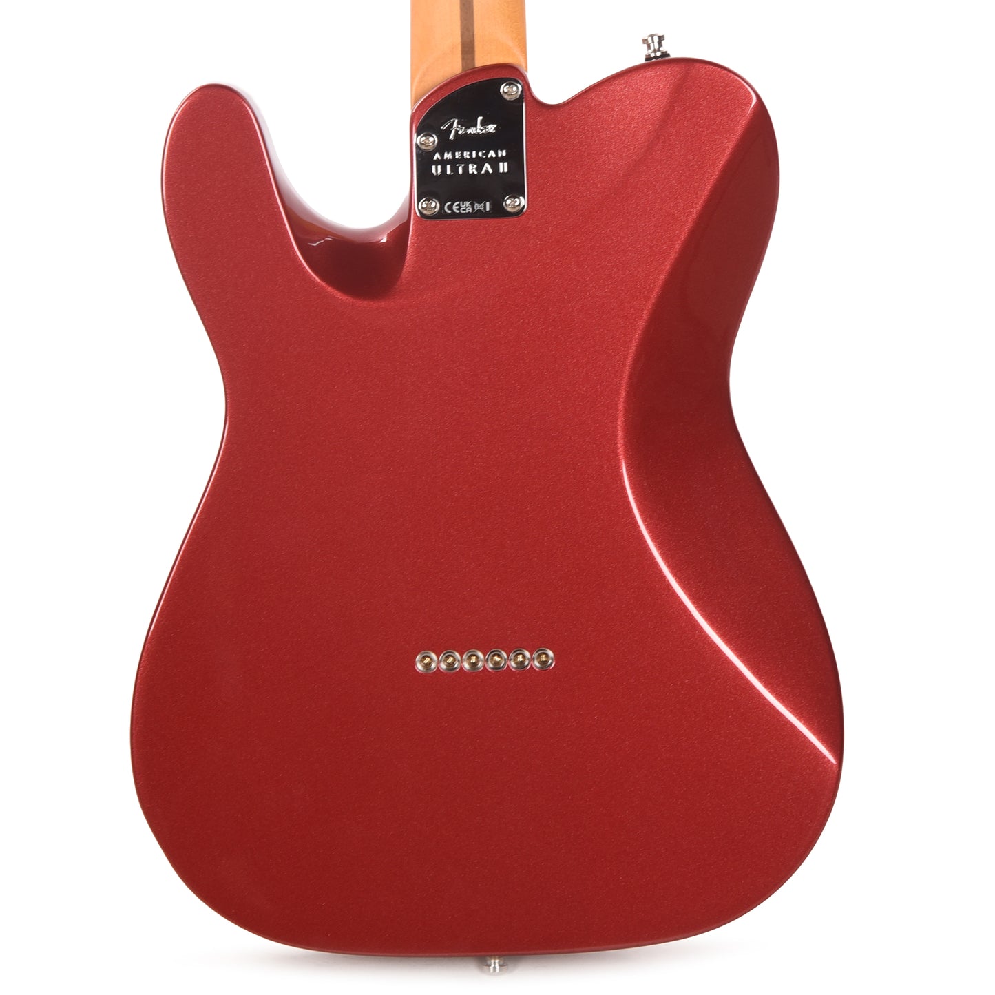Fender American Ultra II Telecaster Sinister Red Electric Guitars / Solid Body