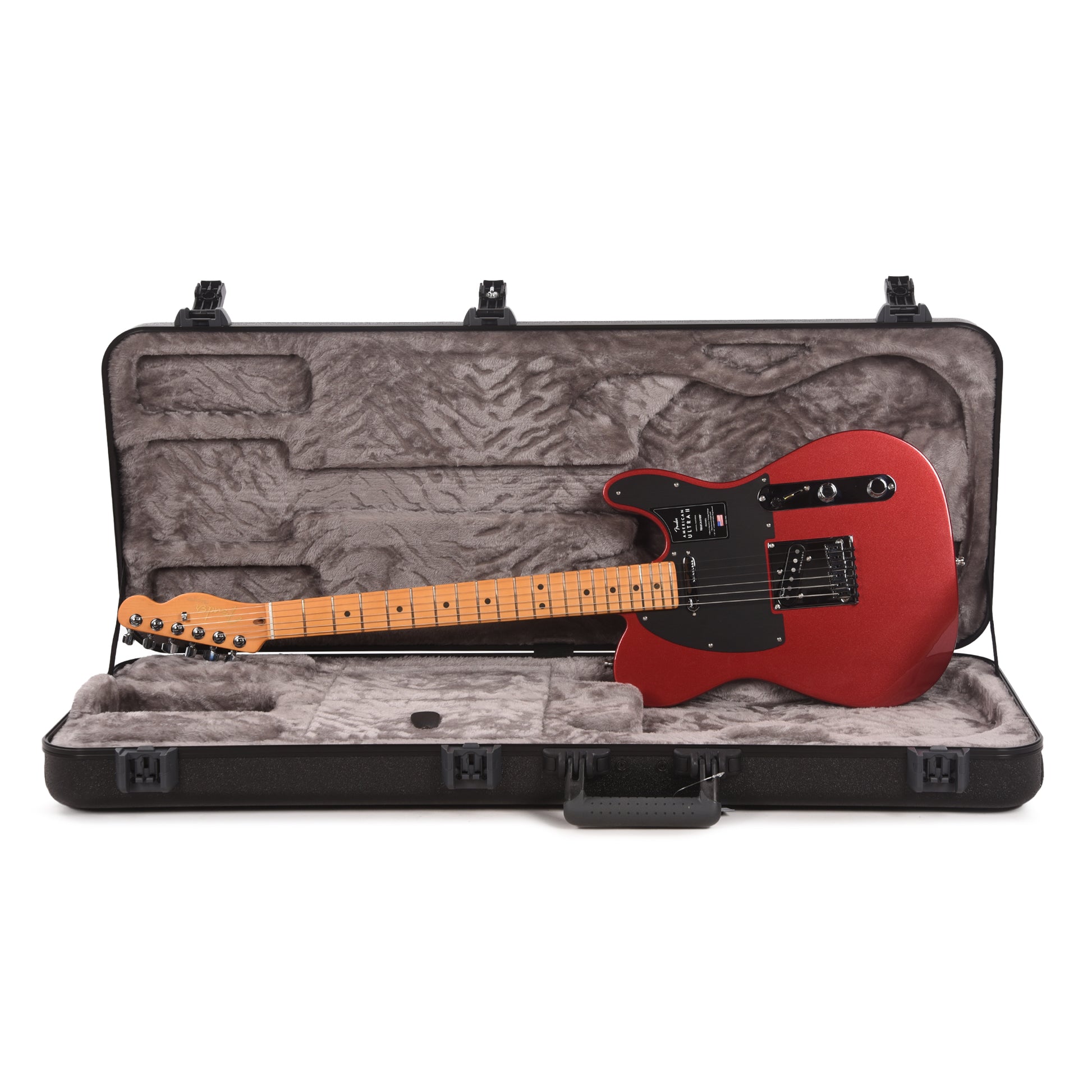 Fender American Ultra II Telecaster Sinister Red Electric Guitars / Solid Body