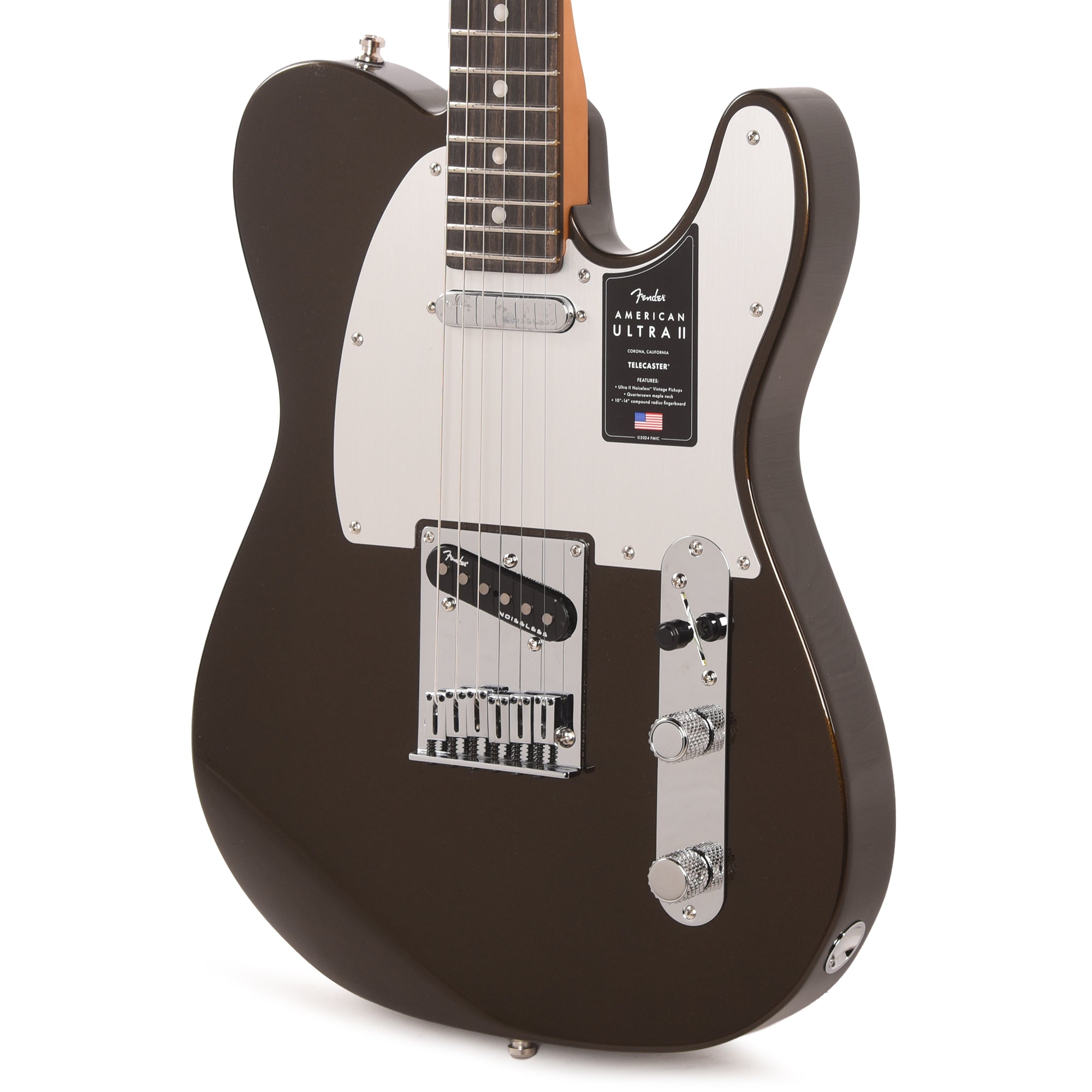 Fender American Ultra II Telecaster Texas Tea Electric Guitars / Solid Body