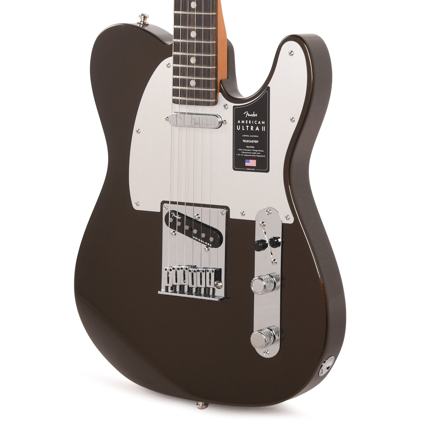 Fender American Ultra II Telecaster Texas Tea Electric Guitars / Solid Body