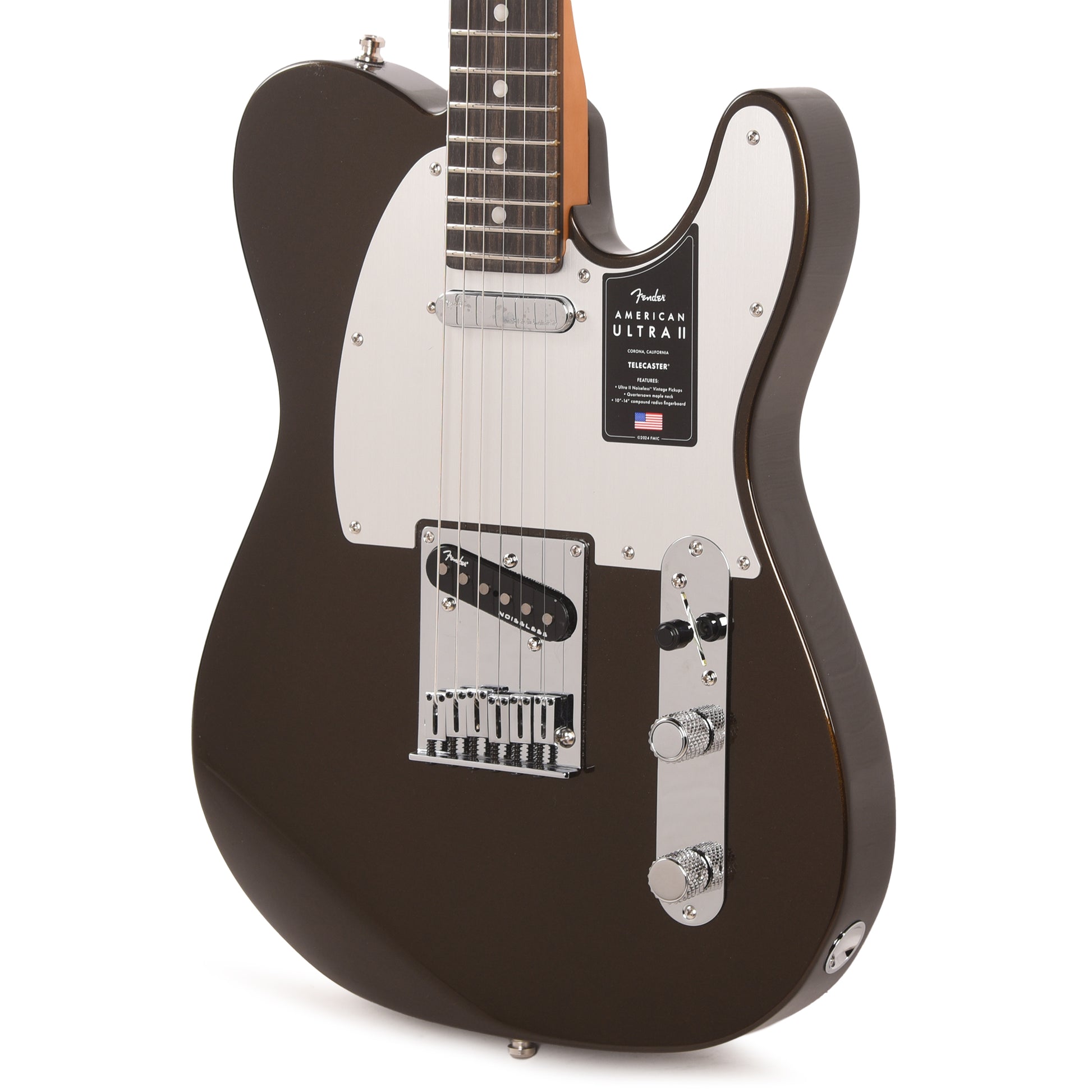 Fender American Ultra II Telecaster Texas Tea Electric Guitars / Solid Body