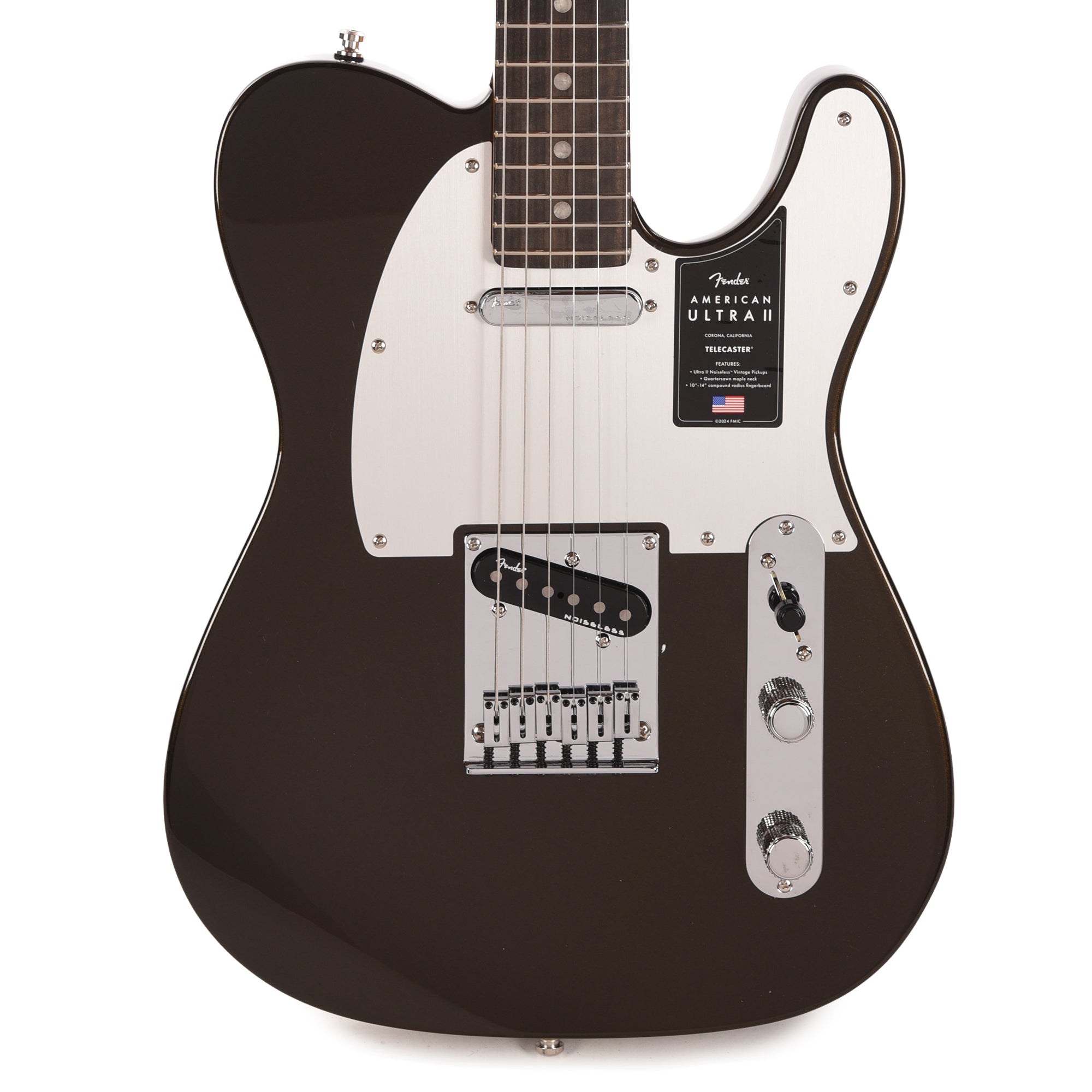 Fender American Ultra II Telecaster Texas Tea Electric Guitars / Solid Body