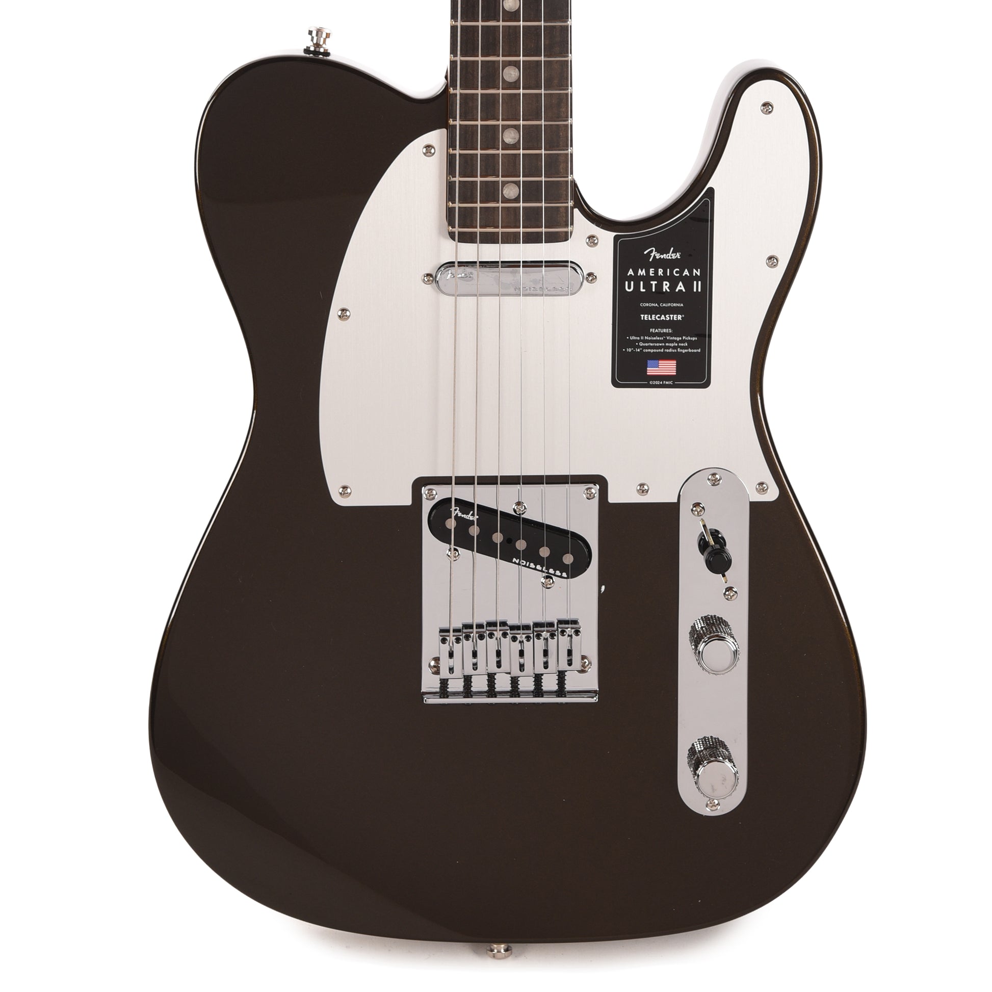 Fender American Ultra II Telecaster Texas Tea Electric Guitars / Solid Body
