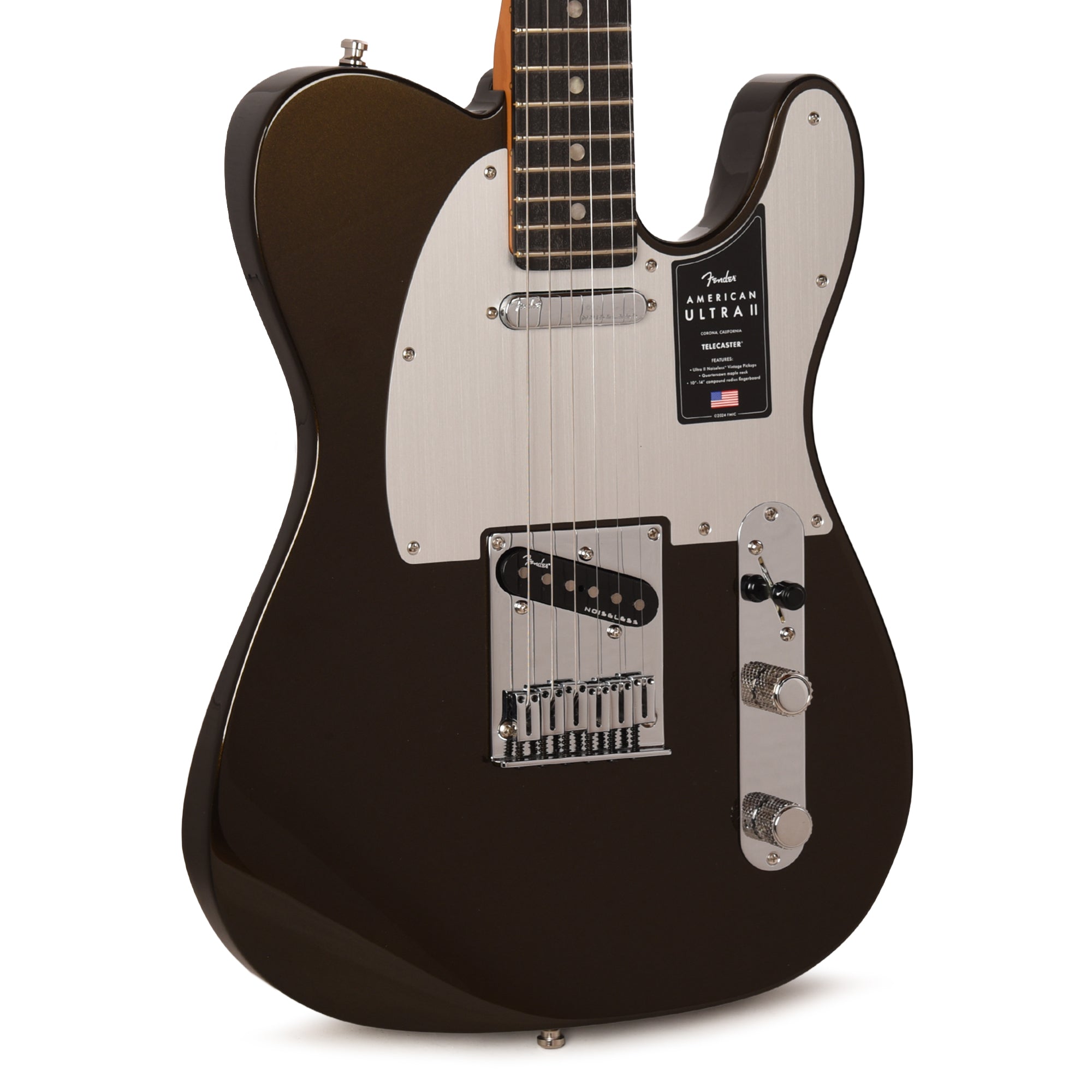 Fender American Ultra II Telecaster Texas Tea Electric Guitars / Solid Body