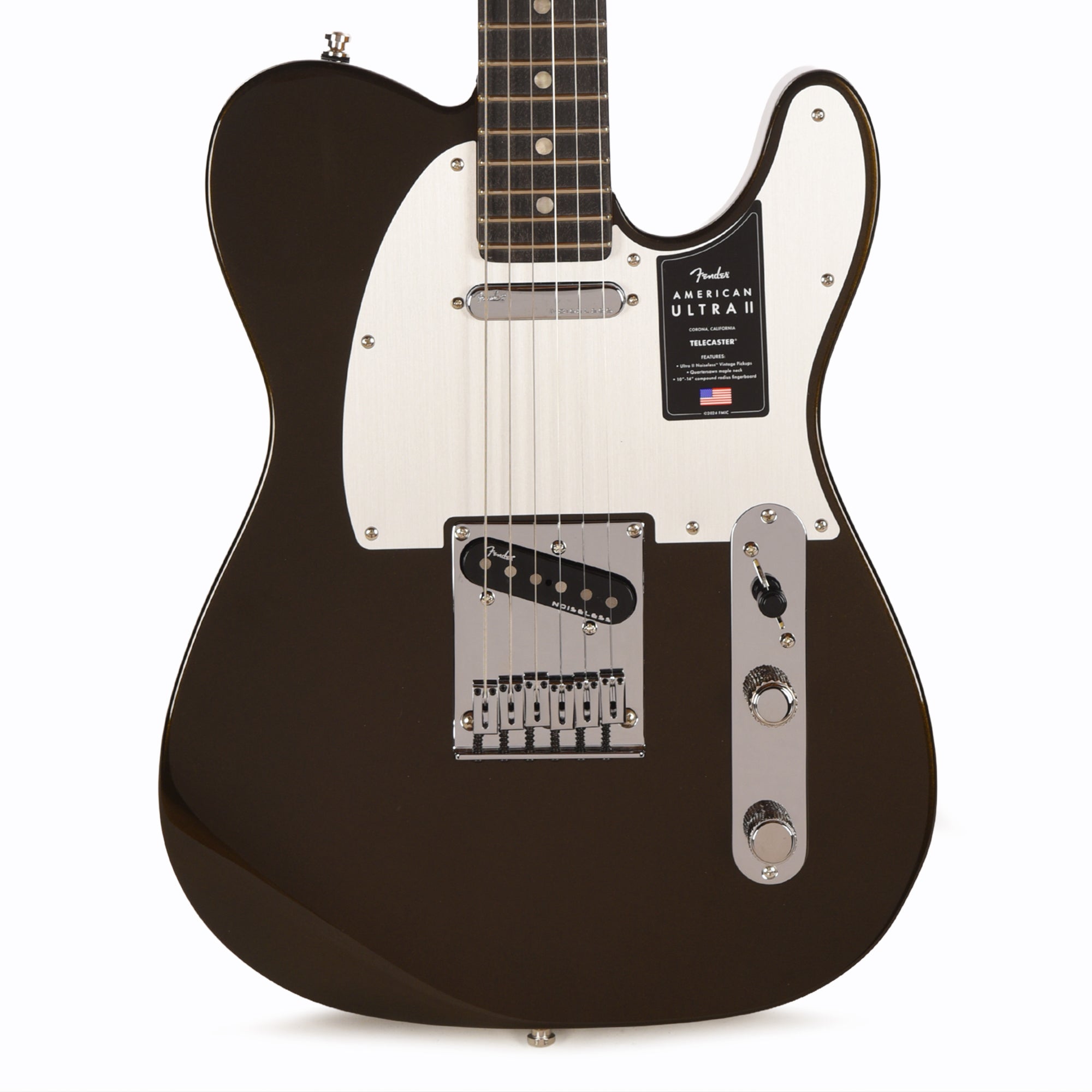 Fender American Ultra II Telecaster Texas Tea Electric Guitars / Solid Body