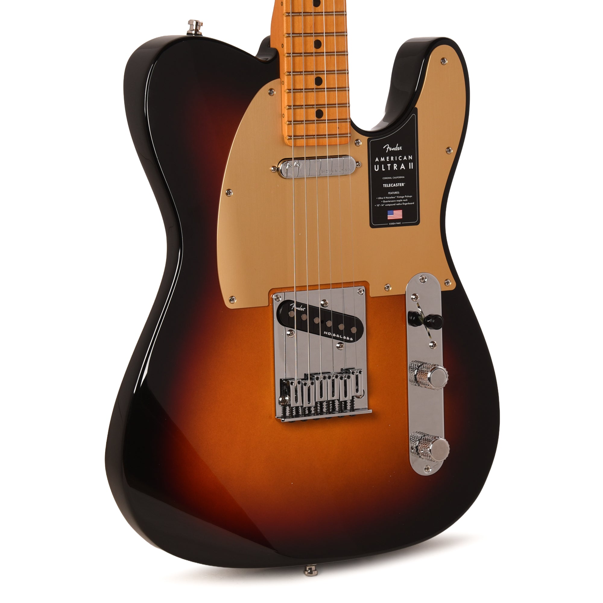 Fender American Ultra II Telecaster Ultraburst Electric Guitars / Solid Body