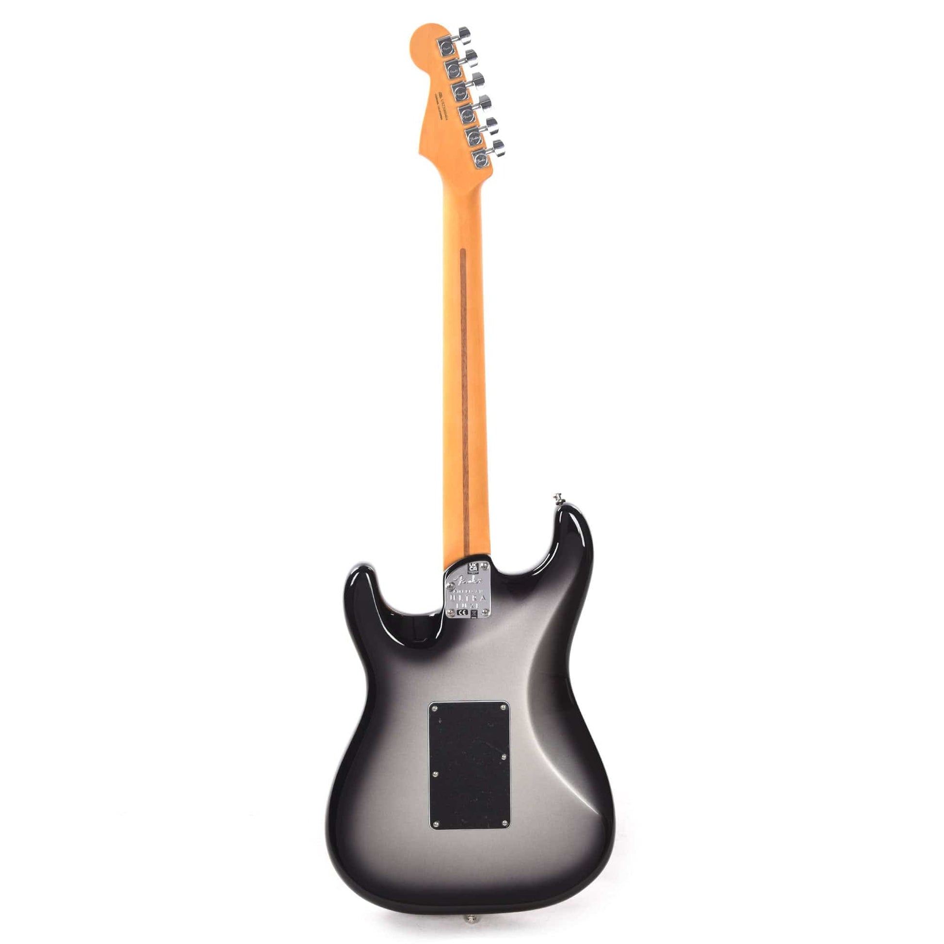 Fender American Ultra Luxe Stratocaster Floyd Rose HSS Silverburst Electric Guitars / Solid Body