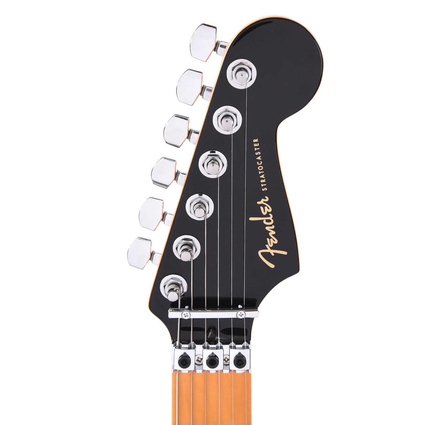 Fender American Ultra Luxe Stratocaster Floyd Rose HSS Silverburst Electric Guitars / Solid Body