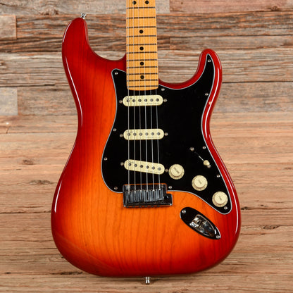 Fender American Ultra Luxe Stratocaster Plasma Red Burst 2021 Electric Guitars / Solid Body