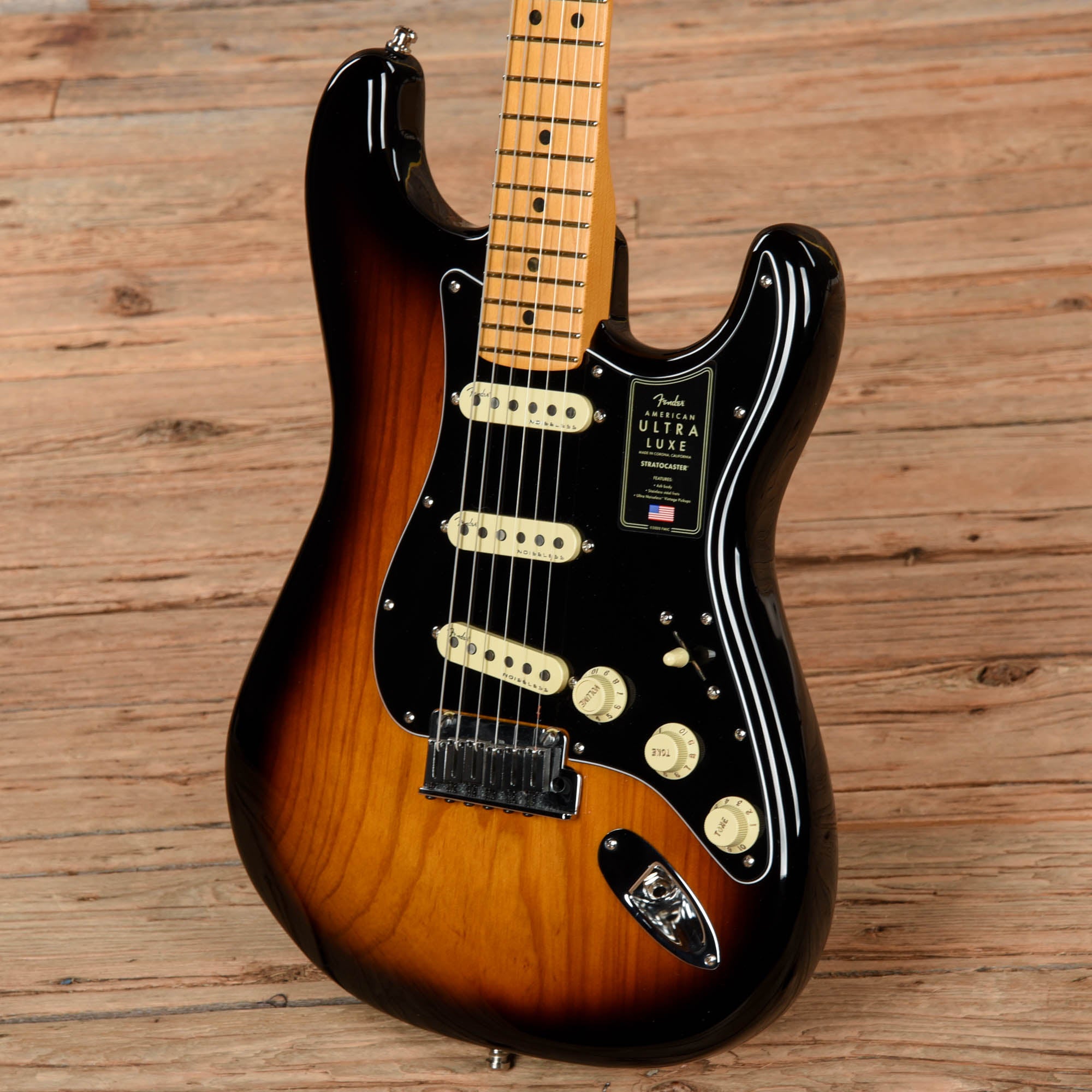 Fender American Ultra Luxe Stratocaster Sunburst 2021 Electric Guitars / Solid Body