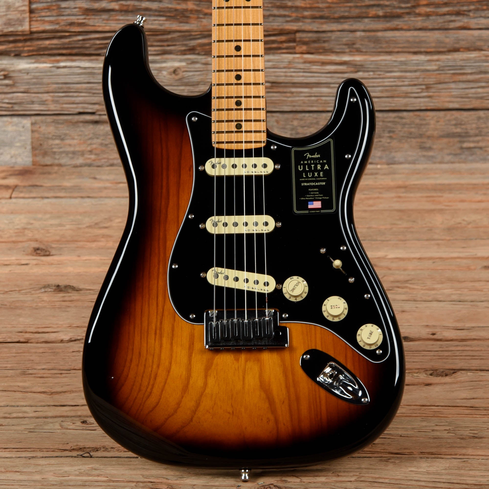 Fender American Ultra Luxe Stratocaster Sunburst 2021 Electric Guitars / Solid Body